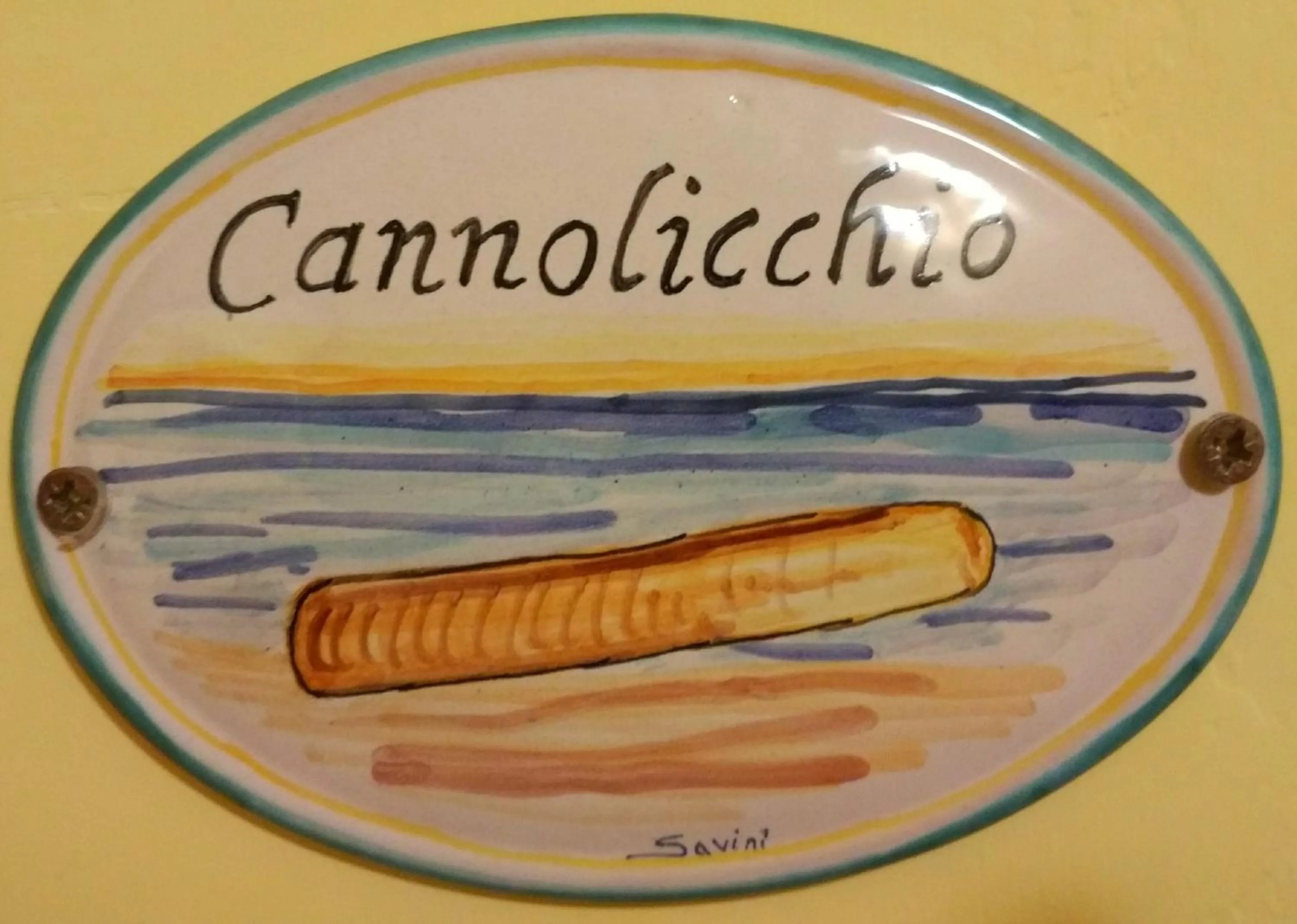 Decorative detail in B&B Il Parco Dei Pini