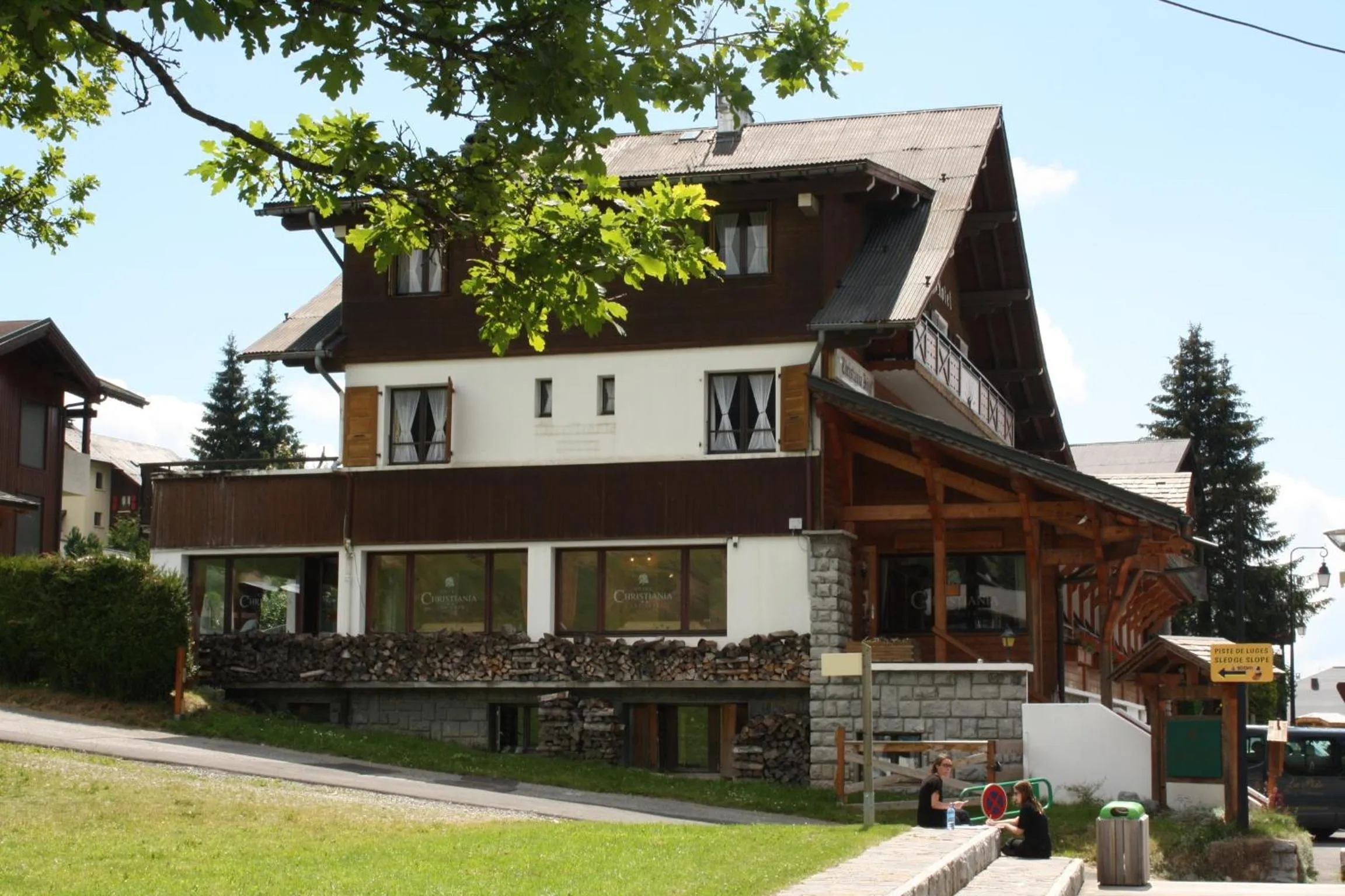 Facade/entrance in Hotel Le Christiania