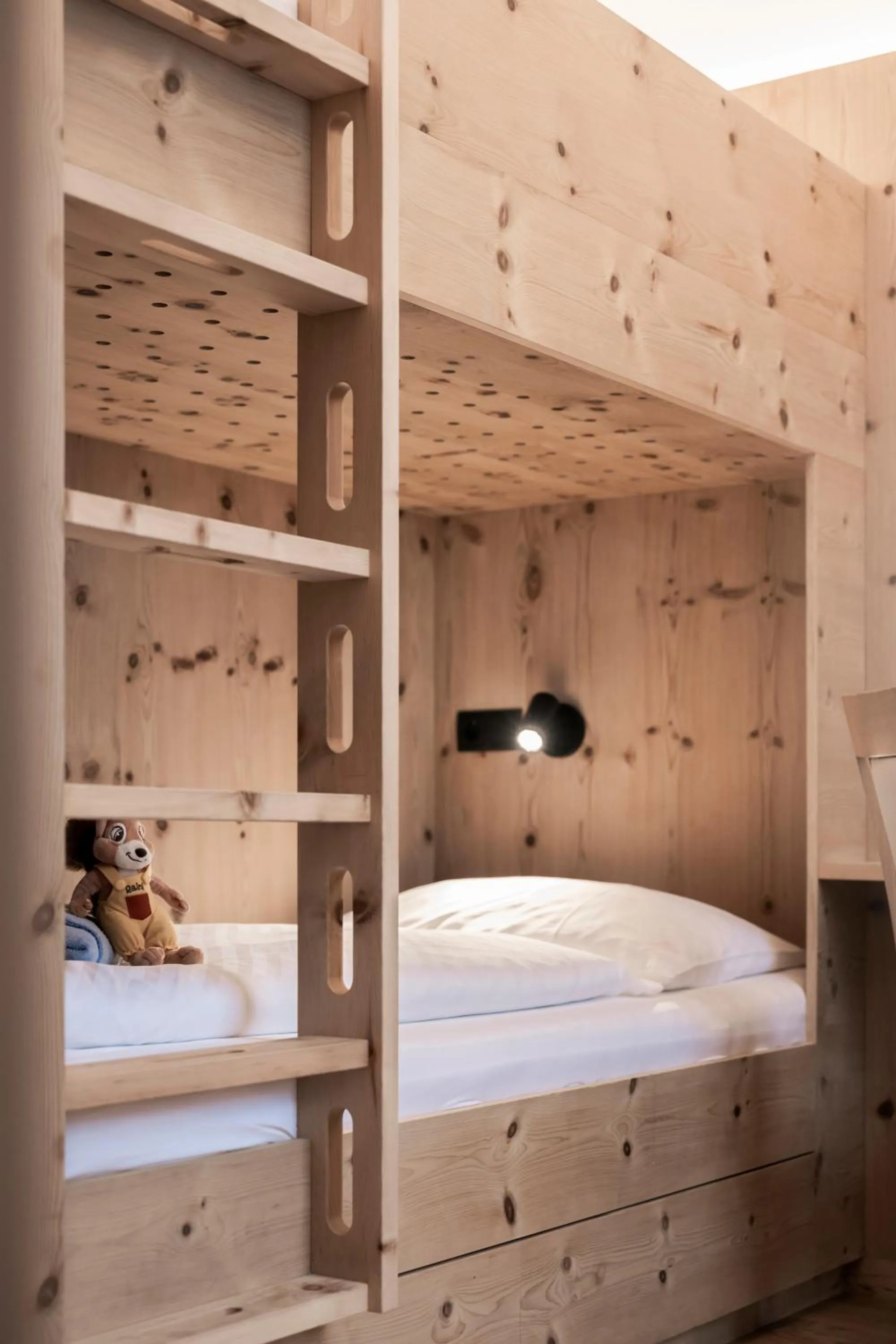 Bed in Family Resort Rainer Sexten