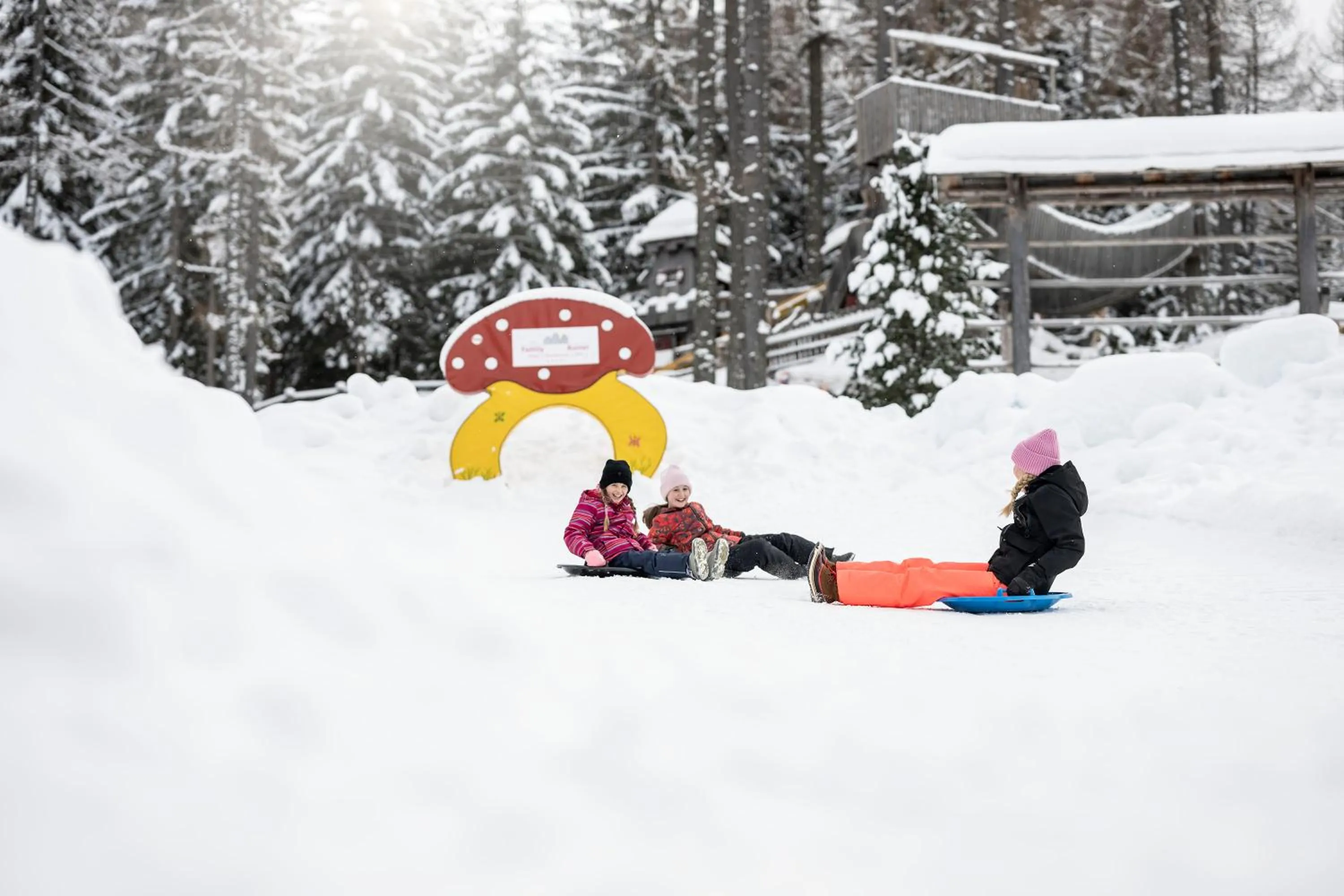 Winter in Family Resort Rainer Sexten