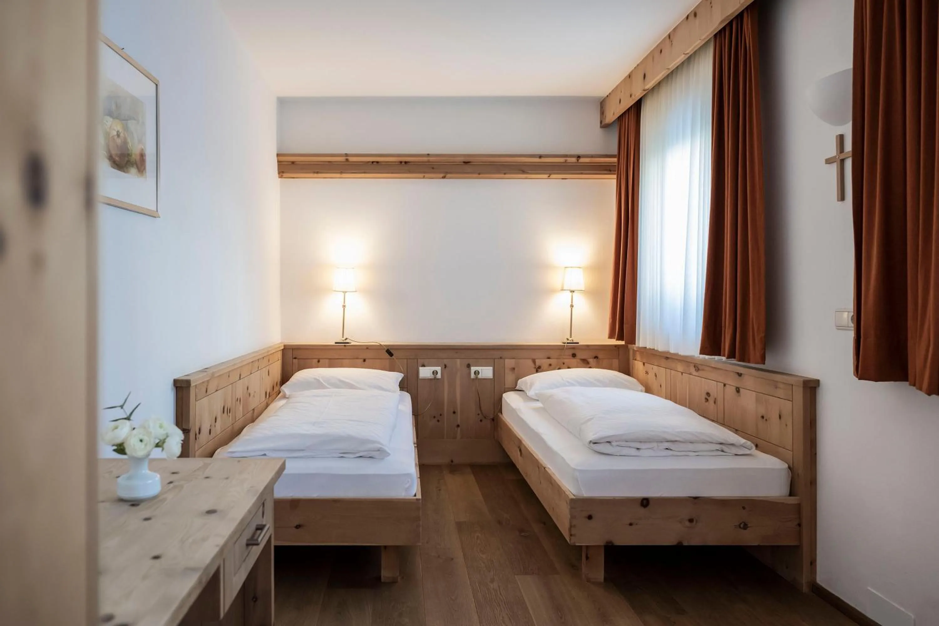 Bedroom, Bed in Family Resort Rainer Sexten