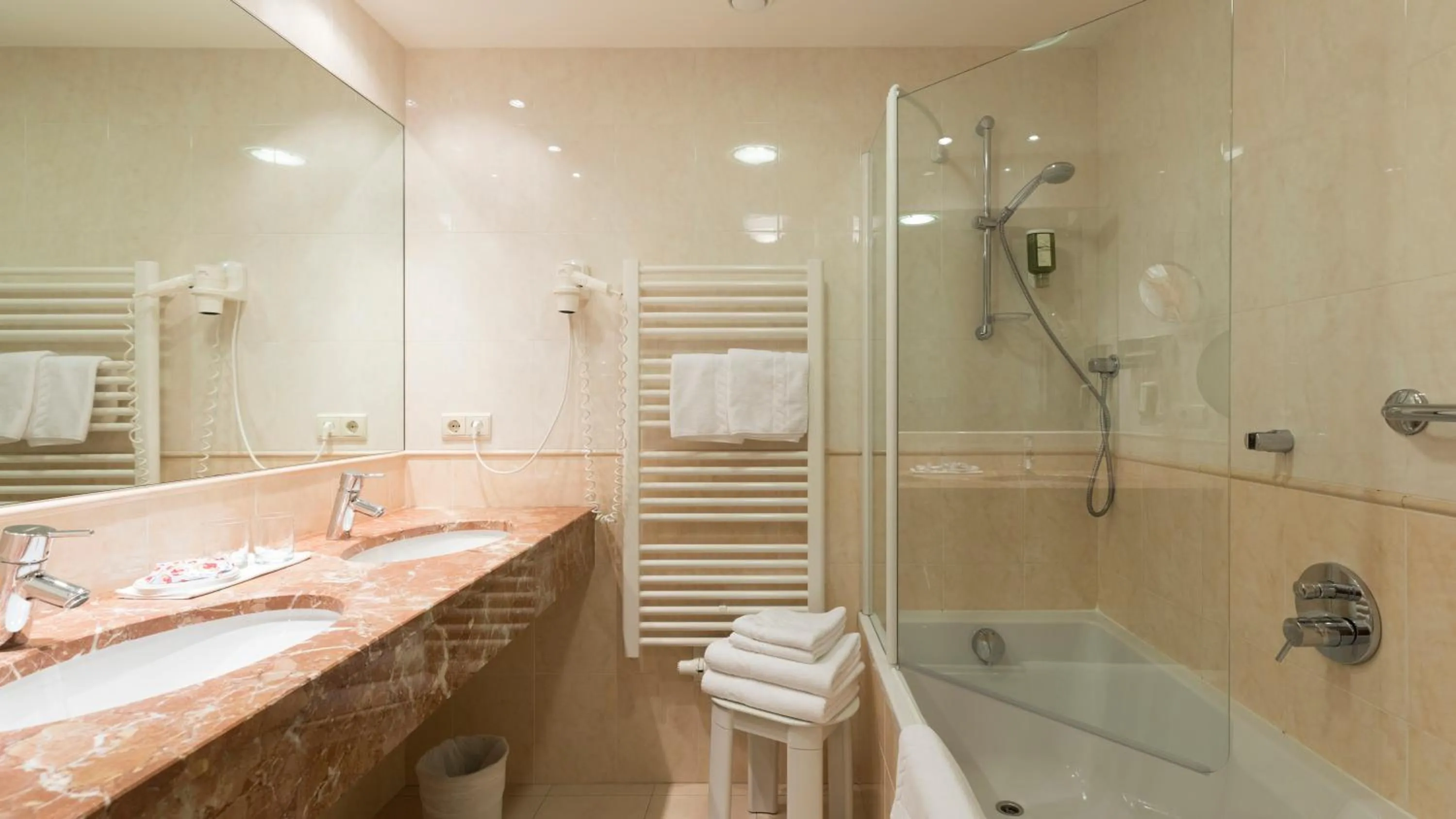 Bathroom in Family Resort Rainer Sexten