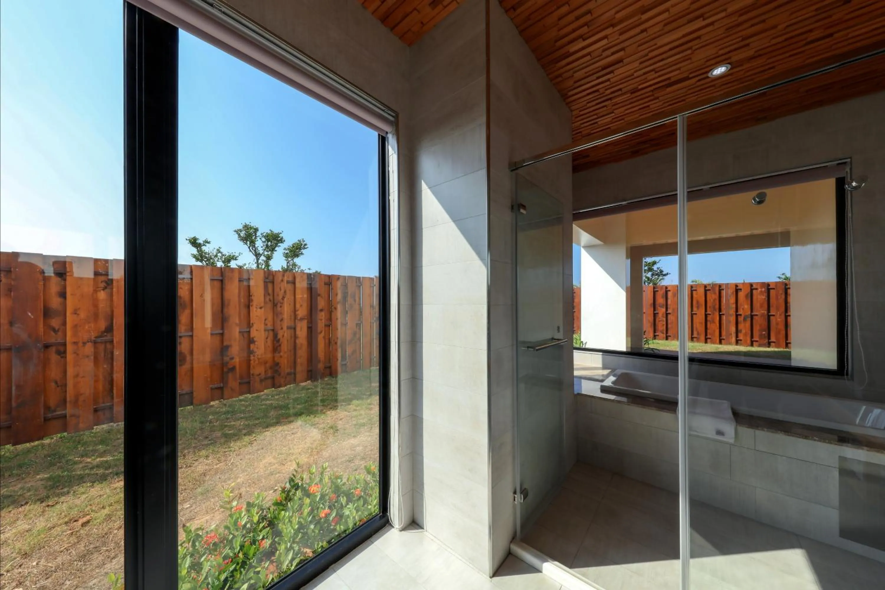 Bathroom in SkyeBay Club