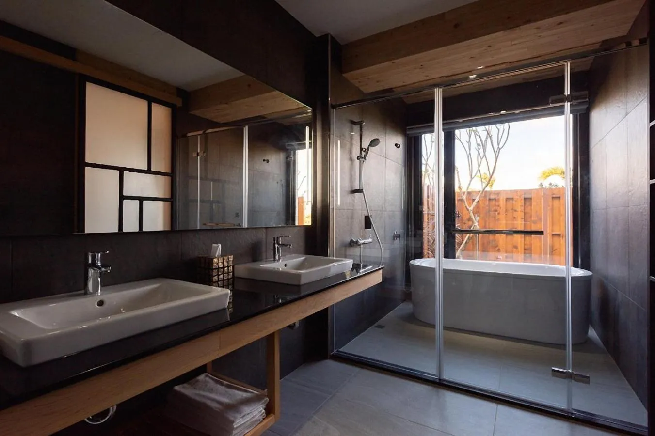 Bathroom in SkyeBay Club