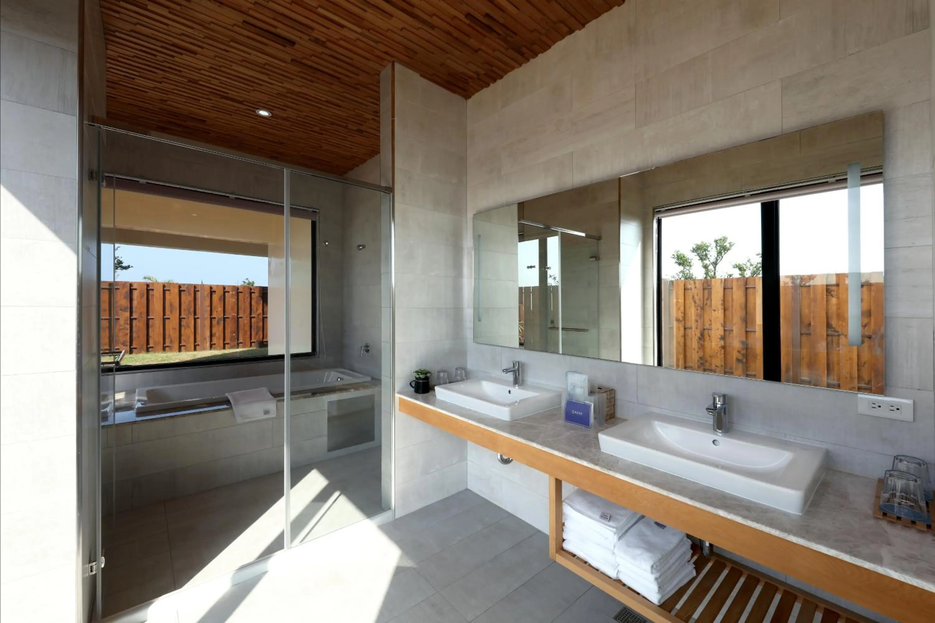 Bathroom in SkyeBay Club