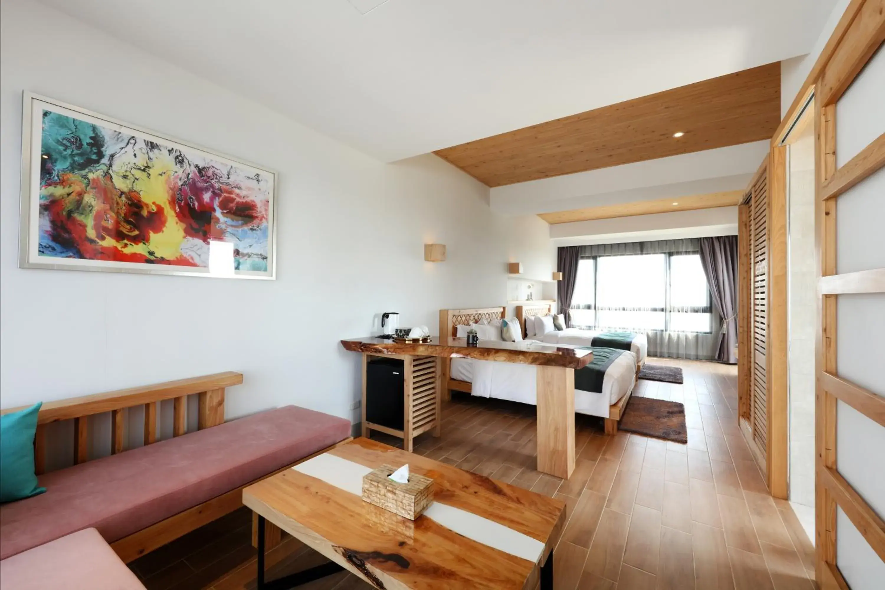 Deluxe Family Room with Terrace and Sea View in SkyeBay Club Deluxe Family Room with Terrace and Sea View in SkyeBay Club