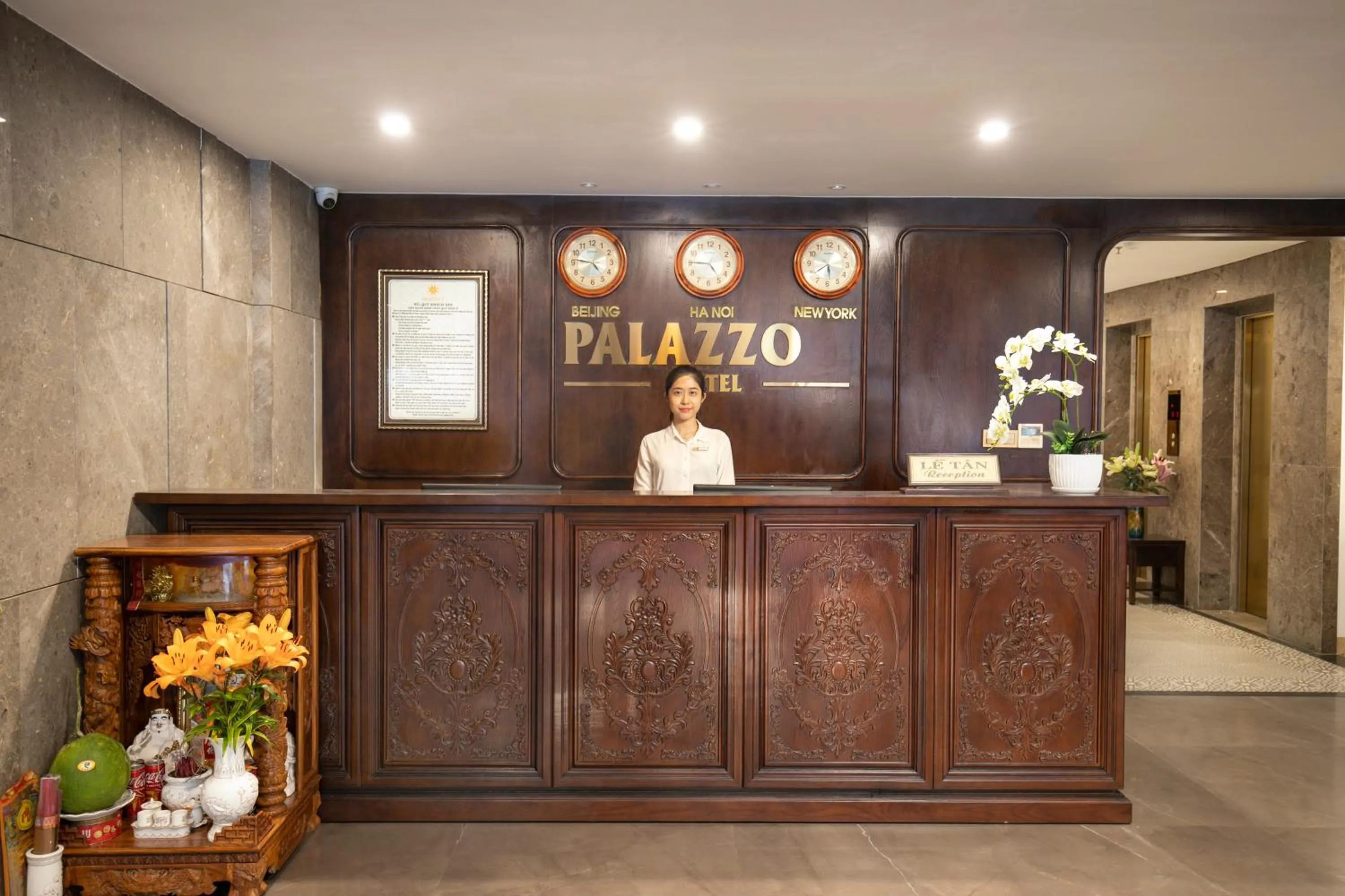 Staff in Palazzo Boutique Hotel