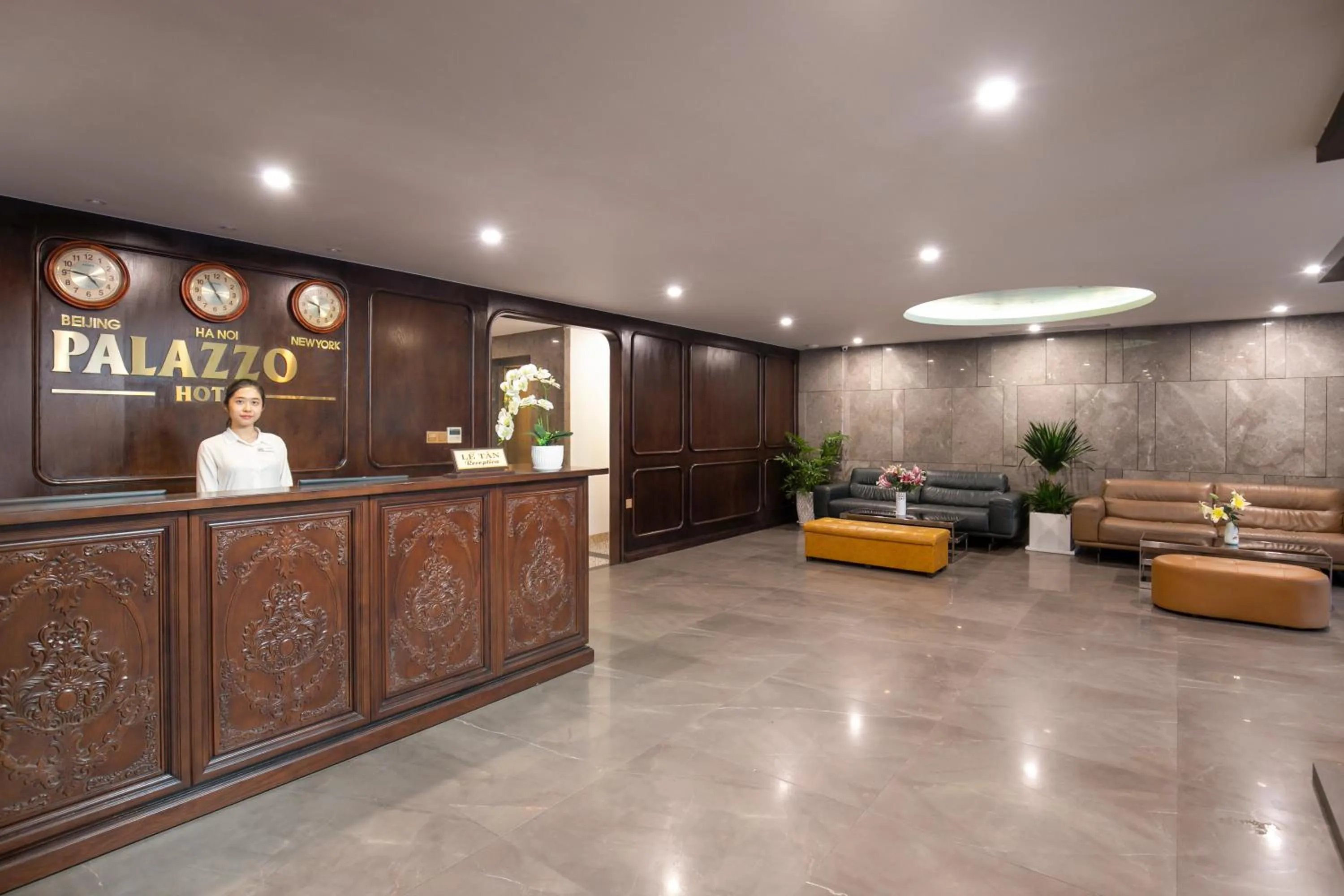 Living room in Palazzo Boutique Hotel