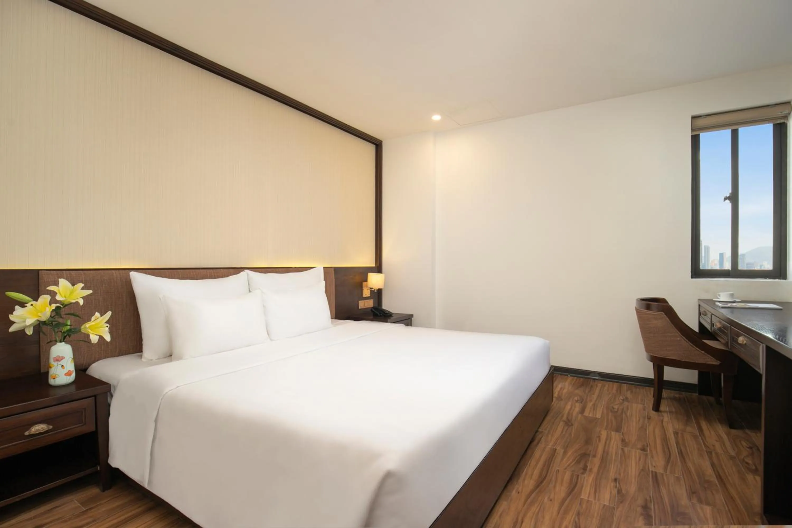 Bed in Palazzo Boutique Hotel