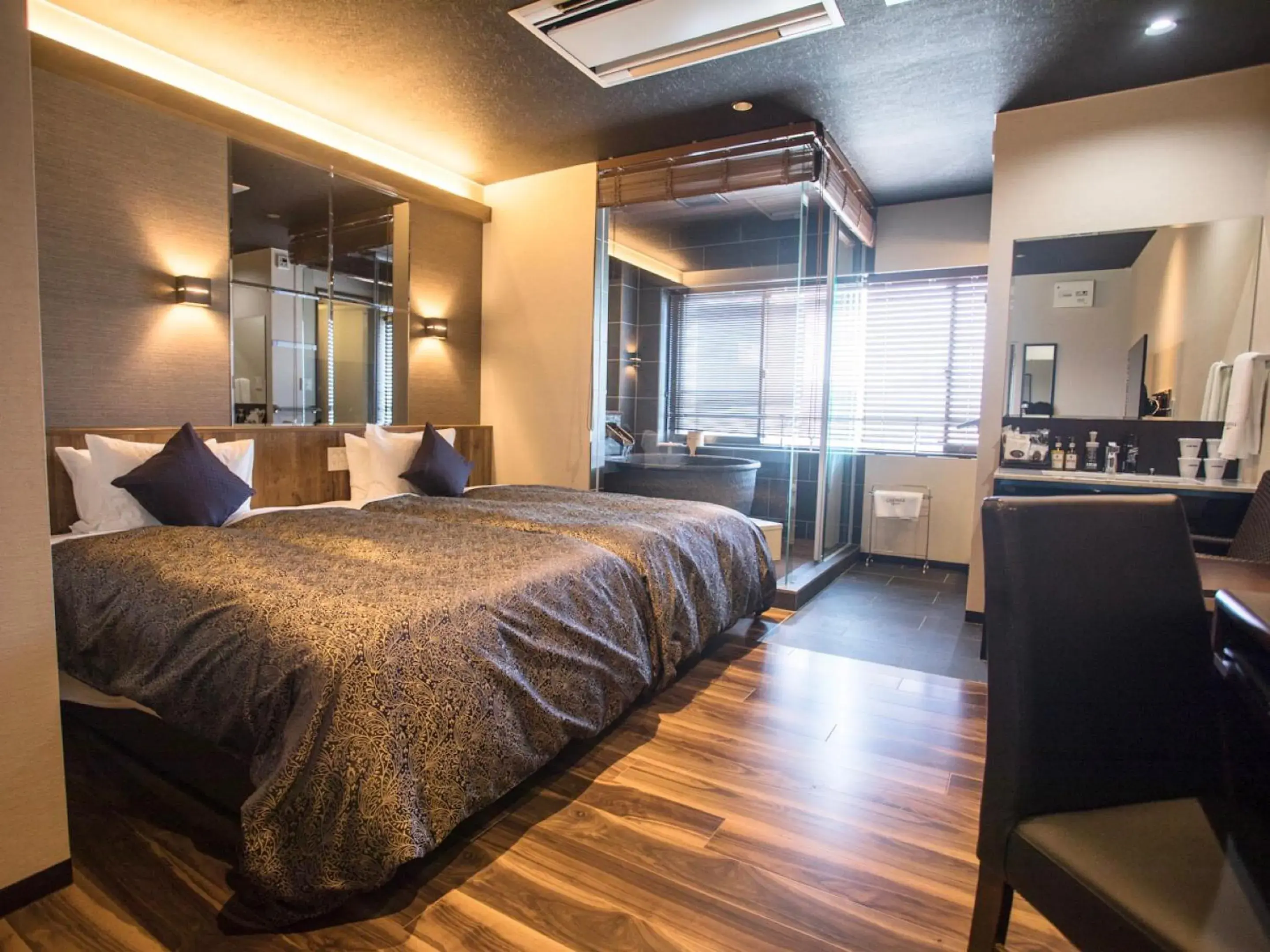 Modern Japanese-Western Style Room with Open Air Bath - Non-Smoking in LiVEMAX RESORT Kyotango Sea Front Modern Japanese-Western Style Room with Open Air Bath - Non-Smoking in LiVEMAX RESORT Kyotango Sea Front