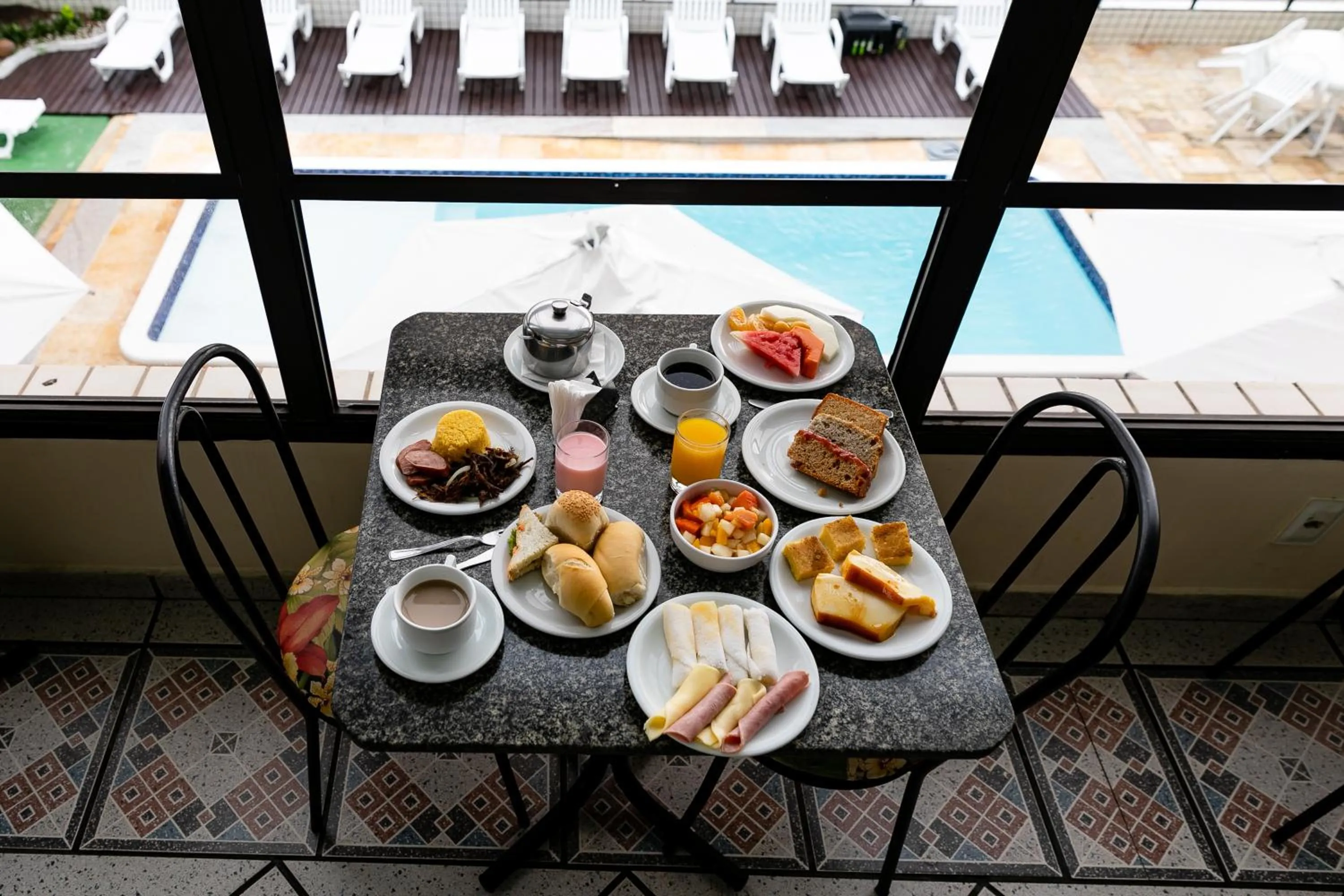 Breakfast in Yak Beach Hotel Ponta Negra