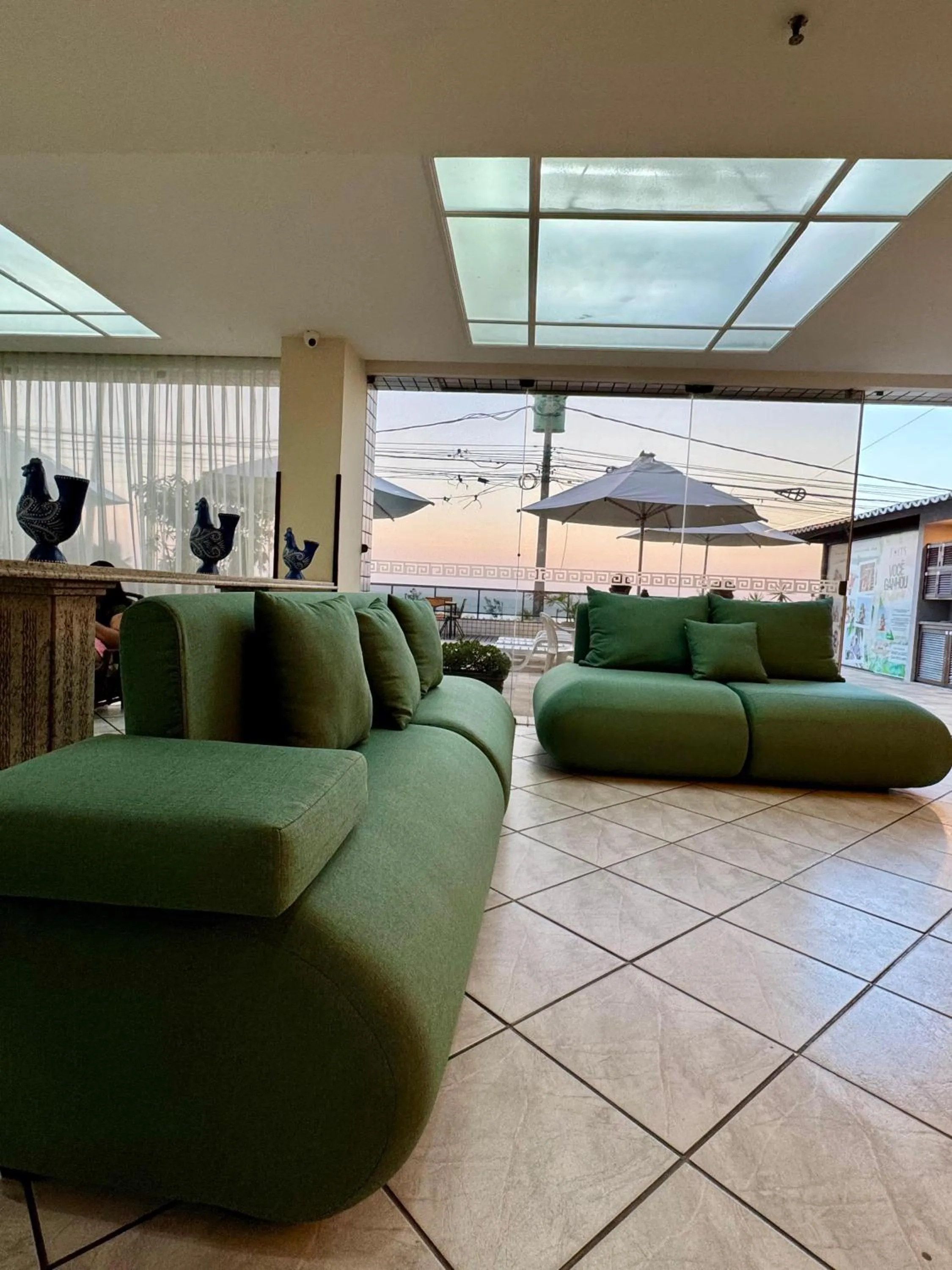 Lounge or bar in Yak Beach Hotel Ponta Negra