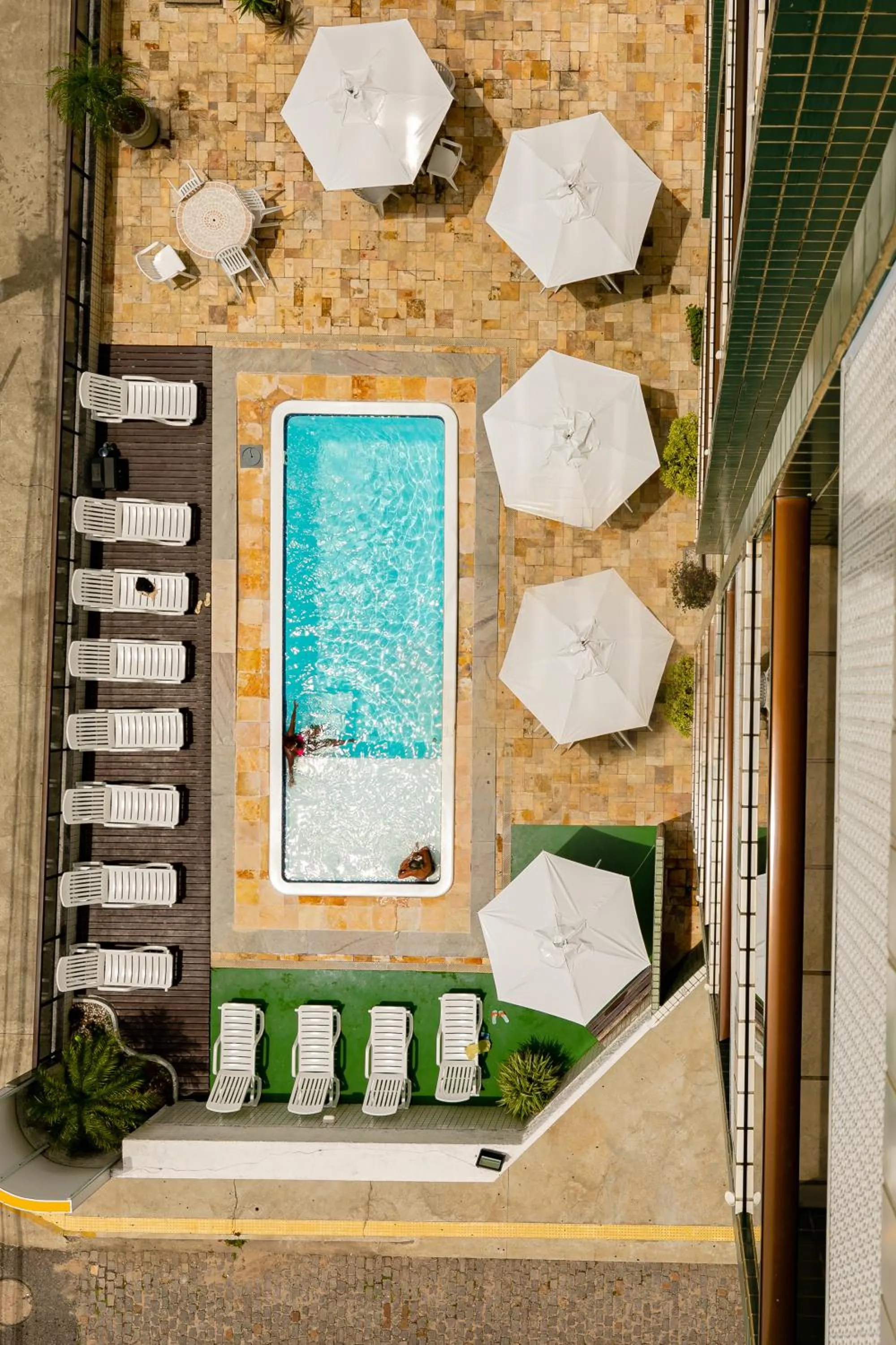 Swimming pool in Yak Beach Hotel Ponta Negra