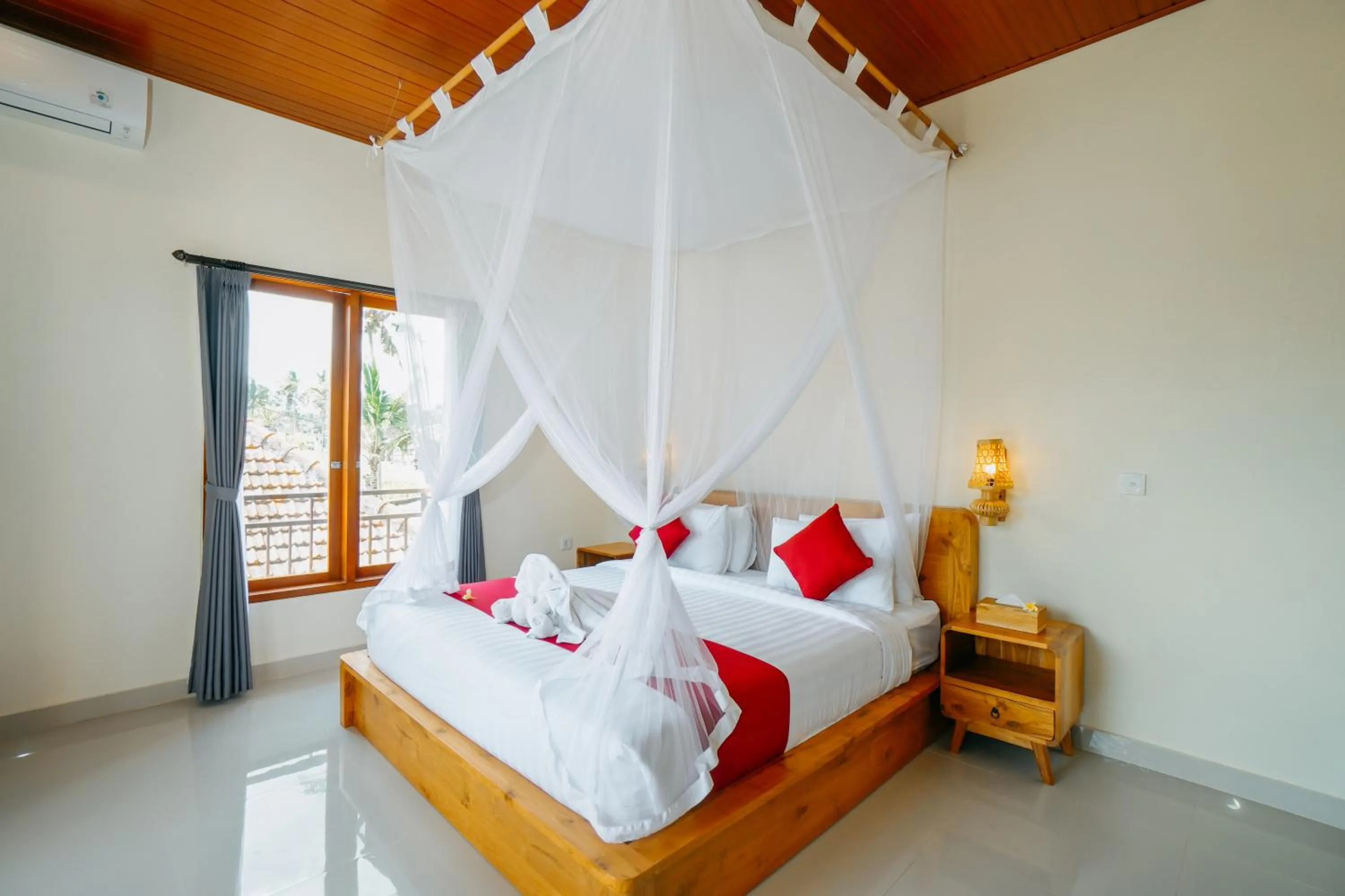 Bed in Canting Bali Suite