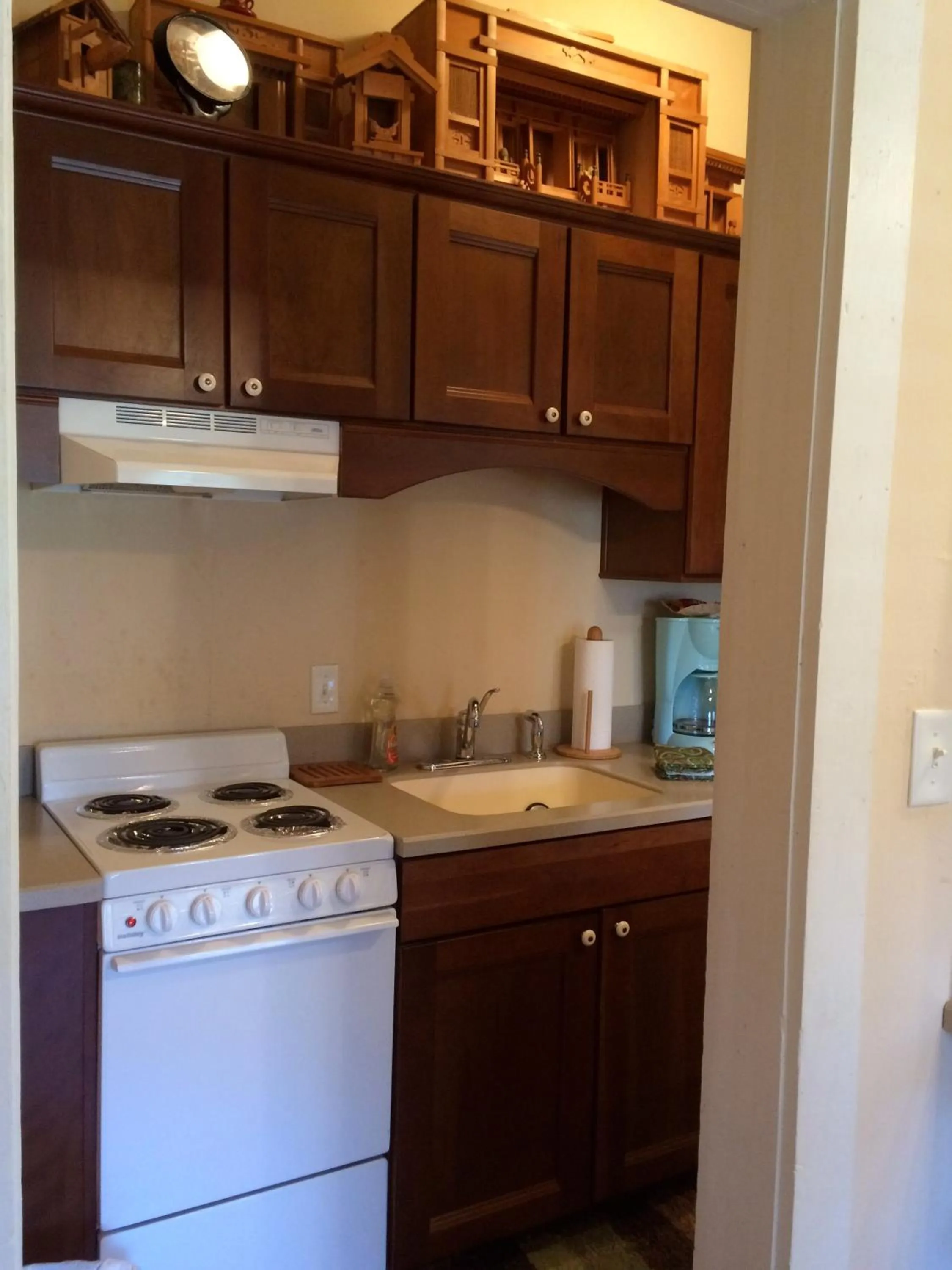 Kitchen or kitchenette in Calhoun House Inn & Suites