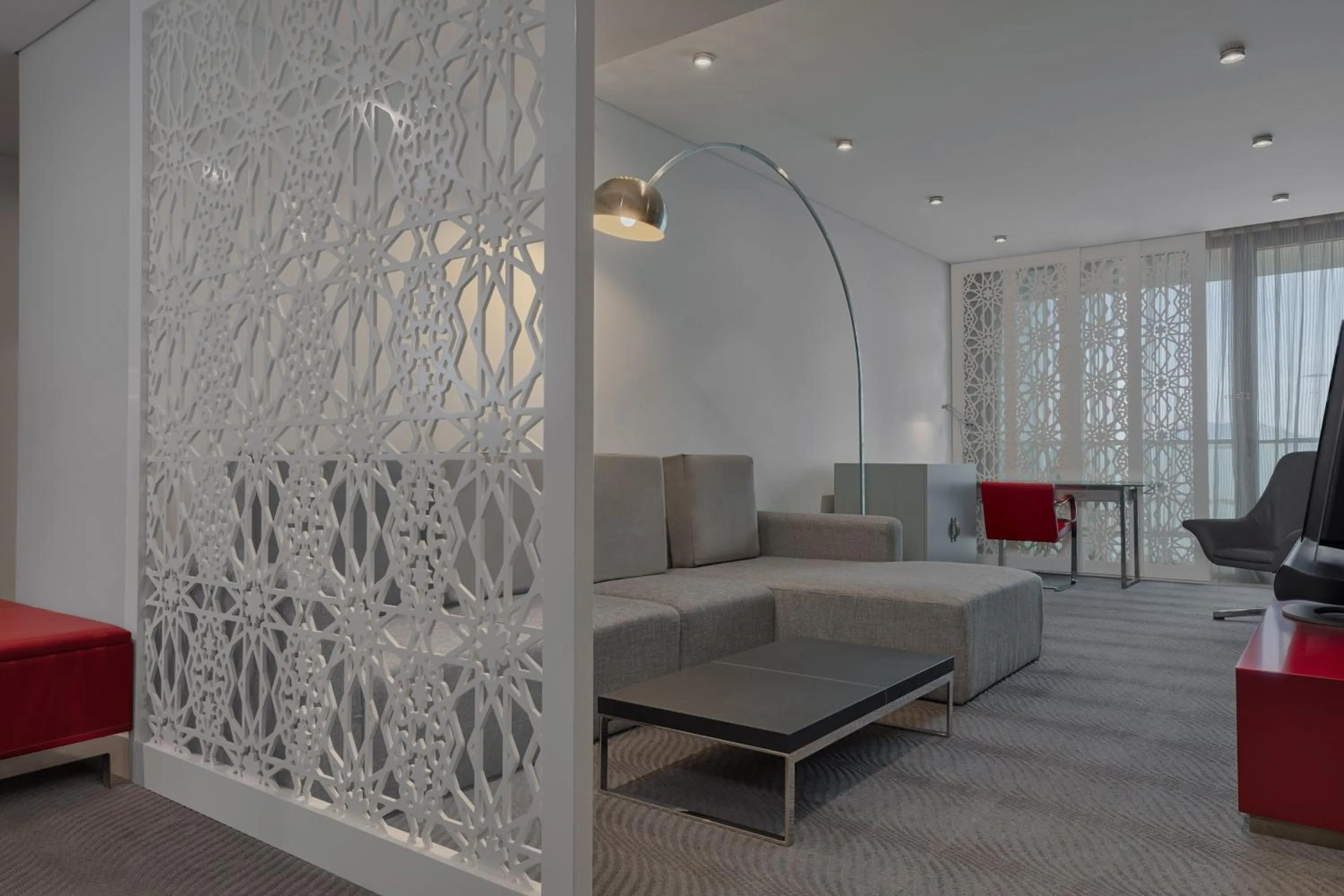 Living room in Le Meridien Oran Hotel