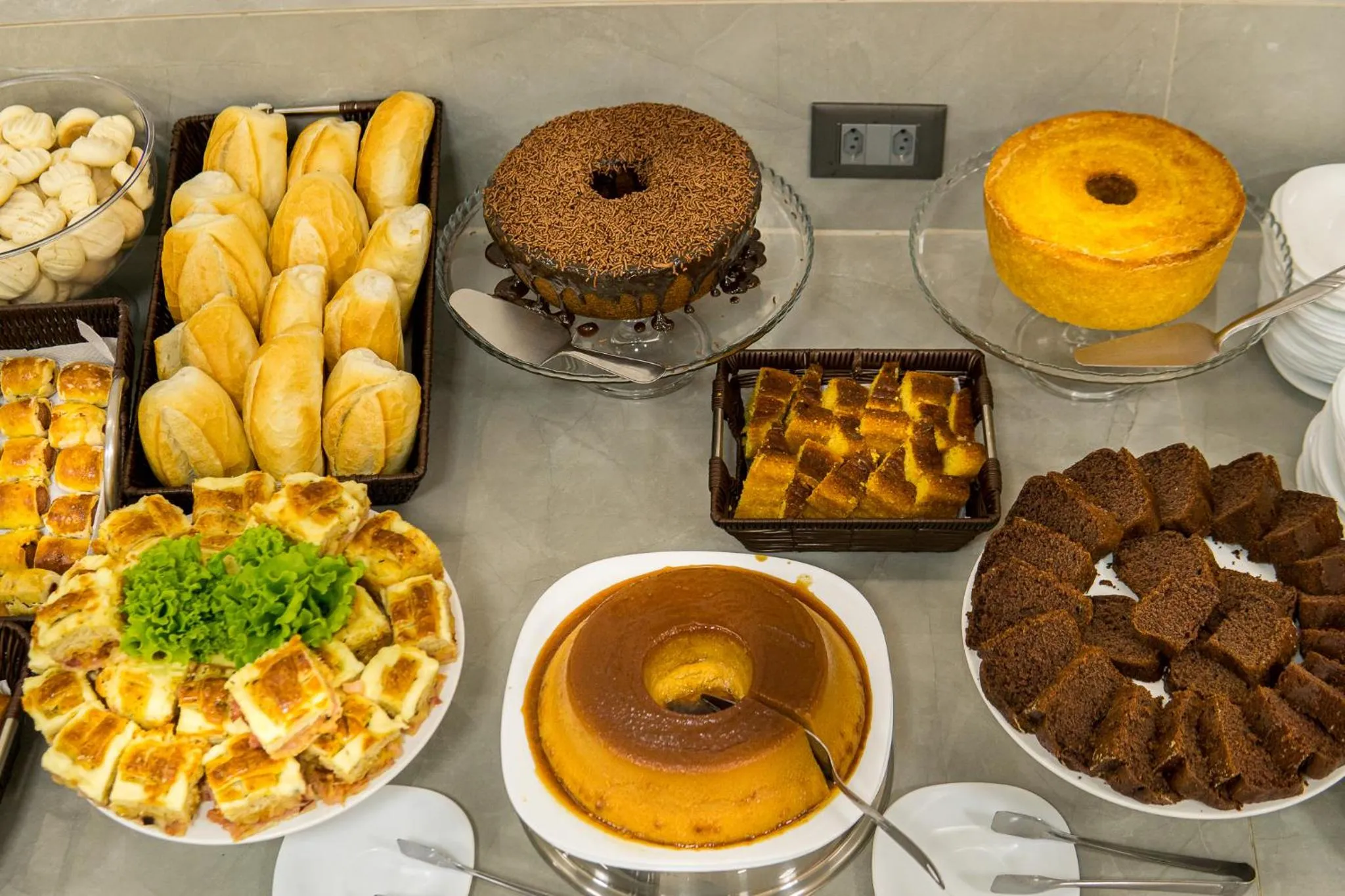 Breakfast in Imperial Plaza Hotel