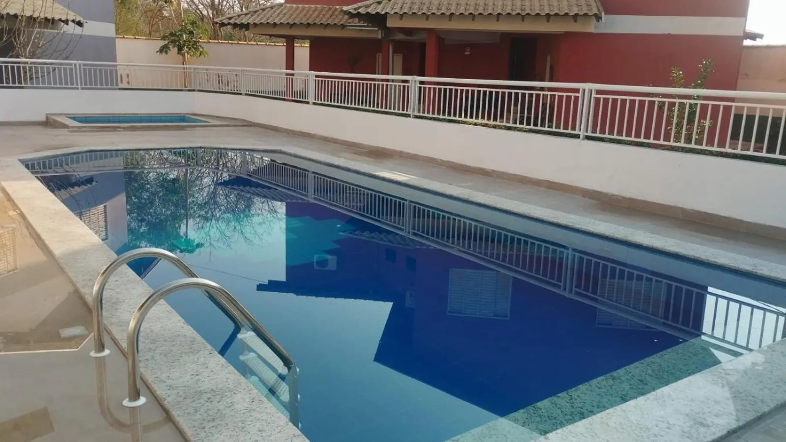 Pool view in Solar do Cerrado Hotel