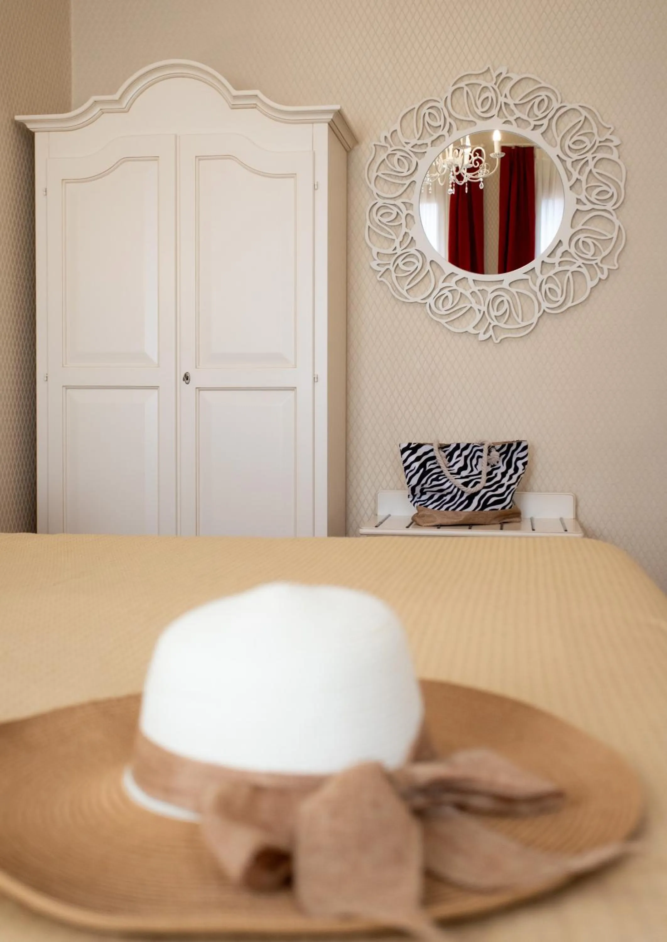 Bed in Charming Palace Santa Fosca