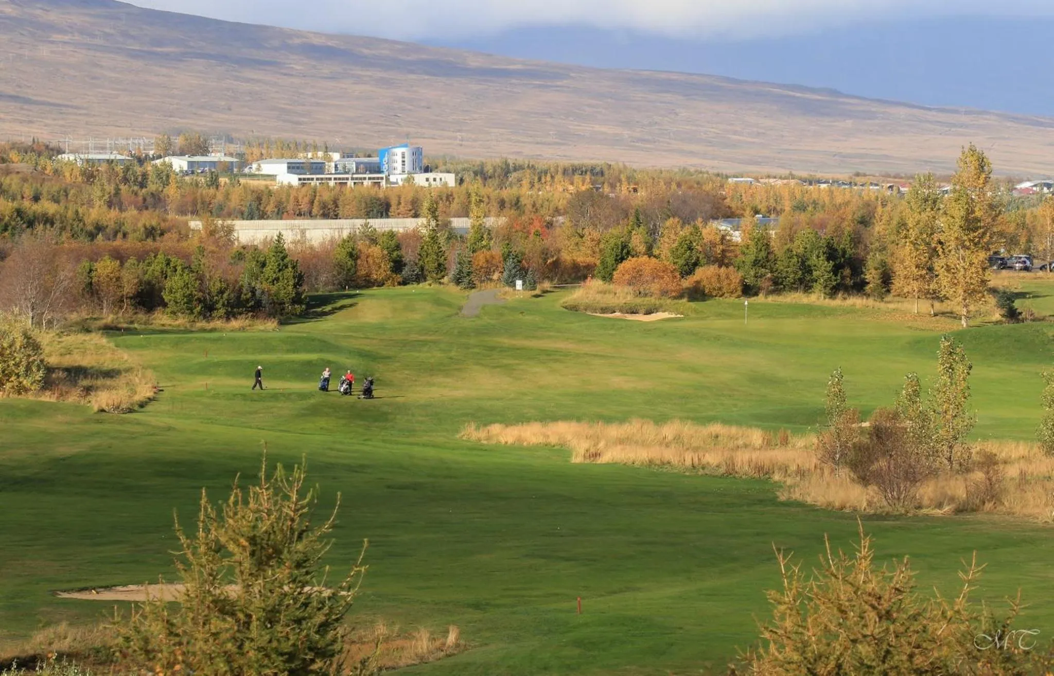 Golfcourse in Hotel Akureyri Dynheimar
