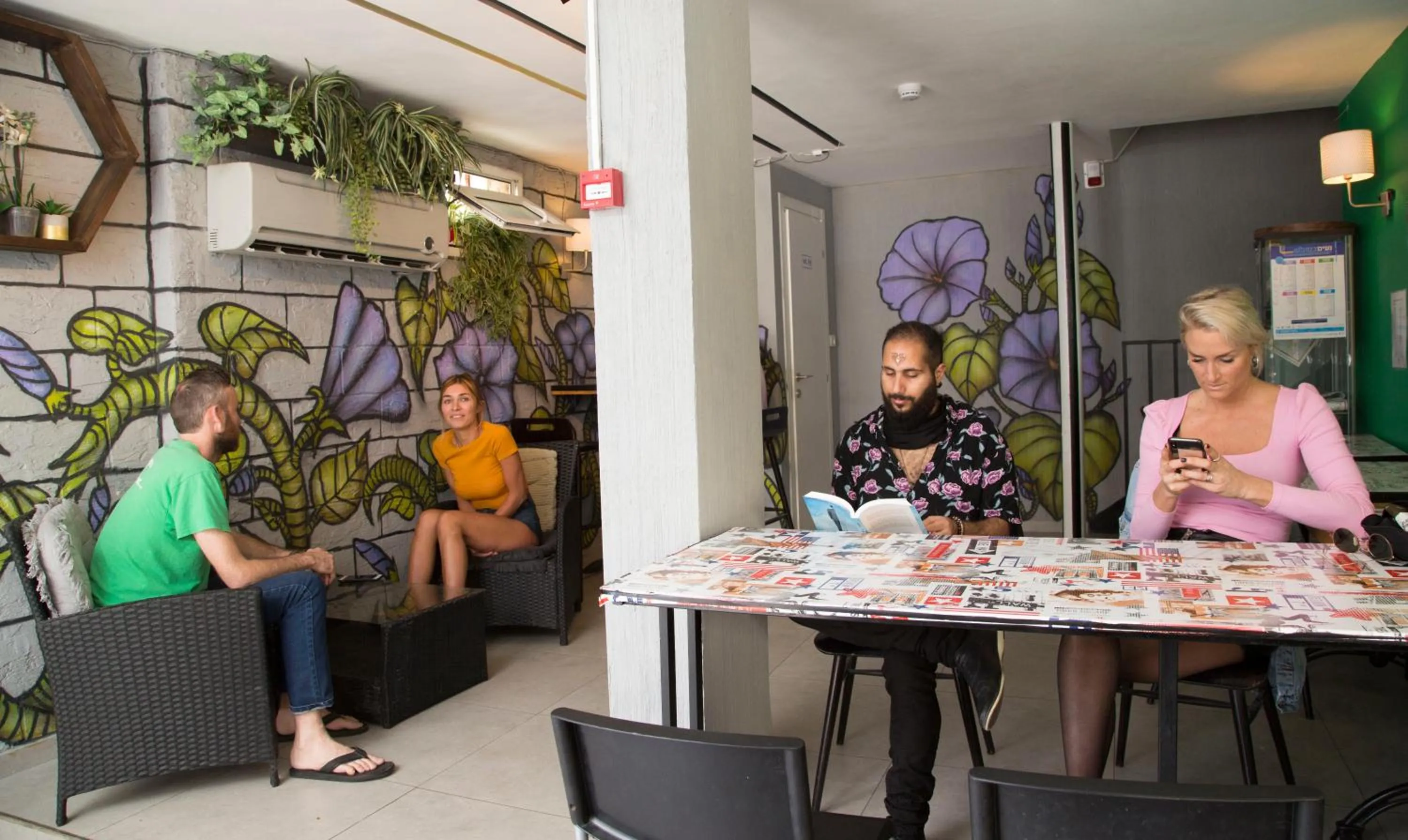 Lobby or reception in Hostel BU93