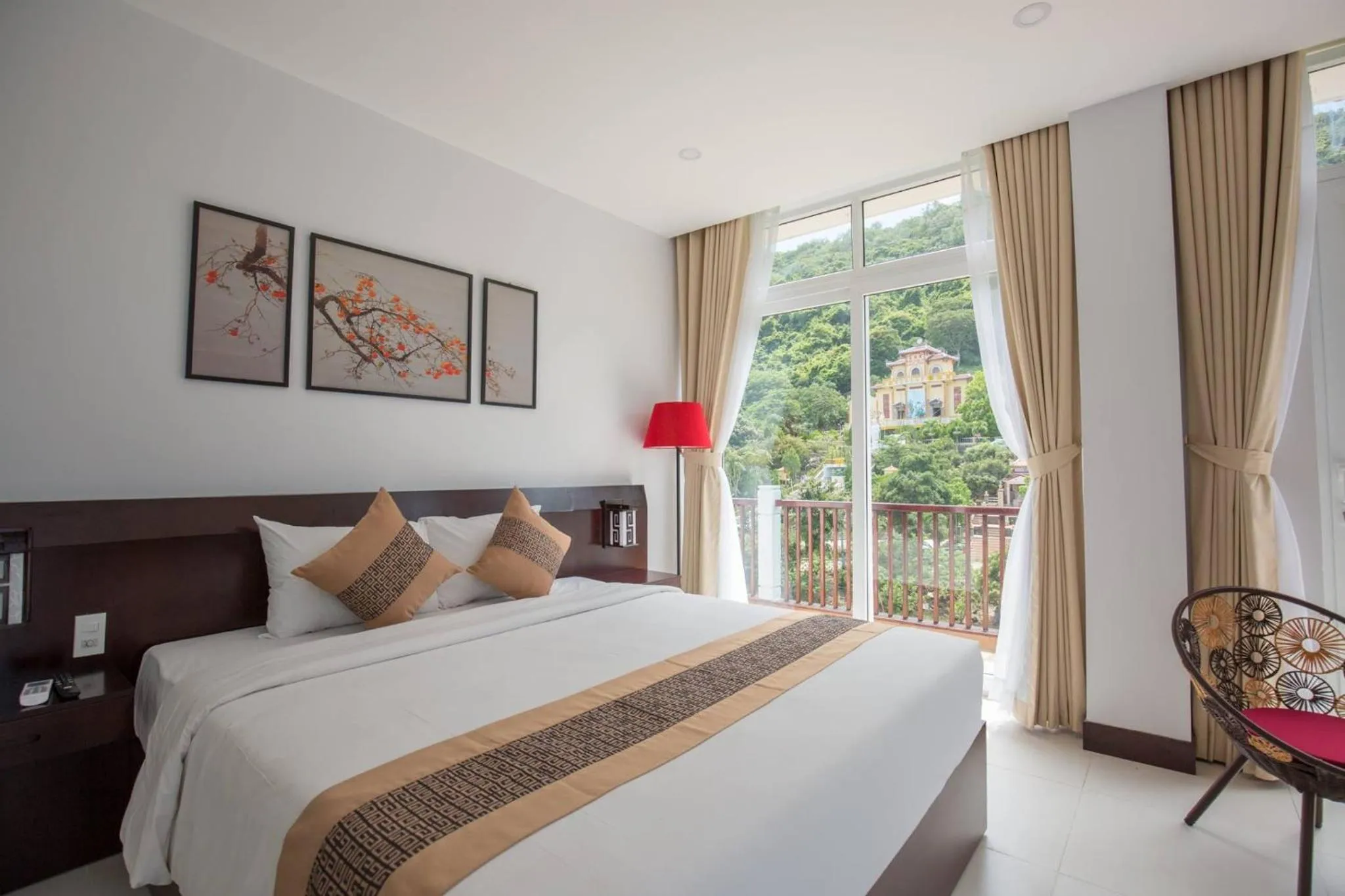 Bed in Sea Mountain Boutique Hotel & Villa