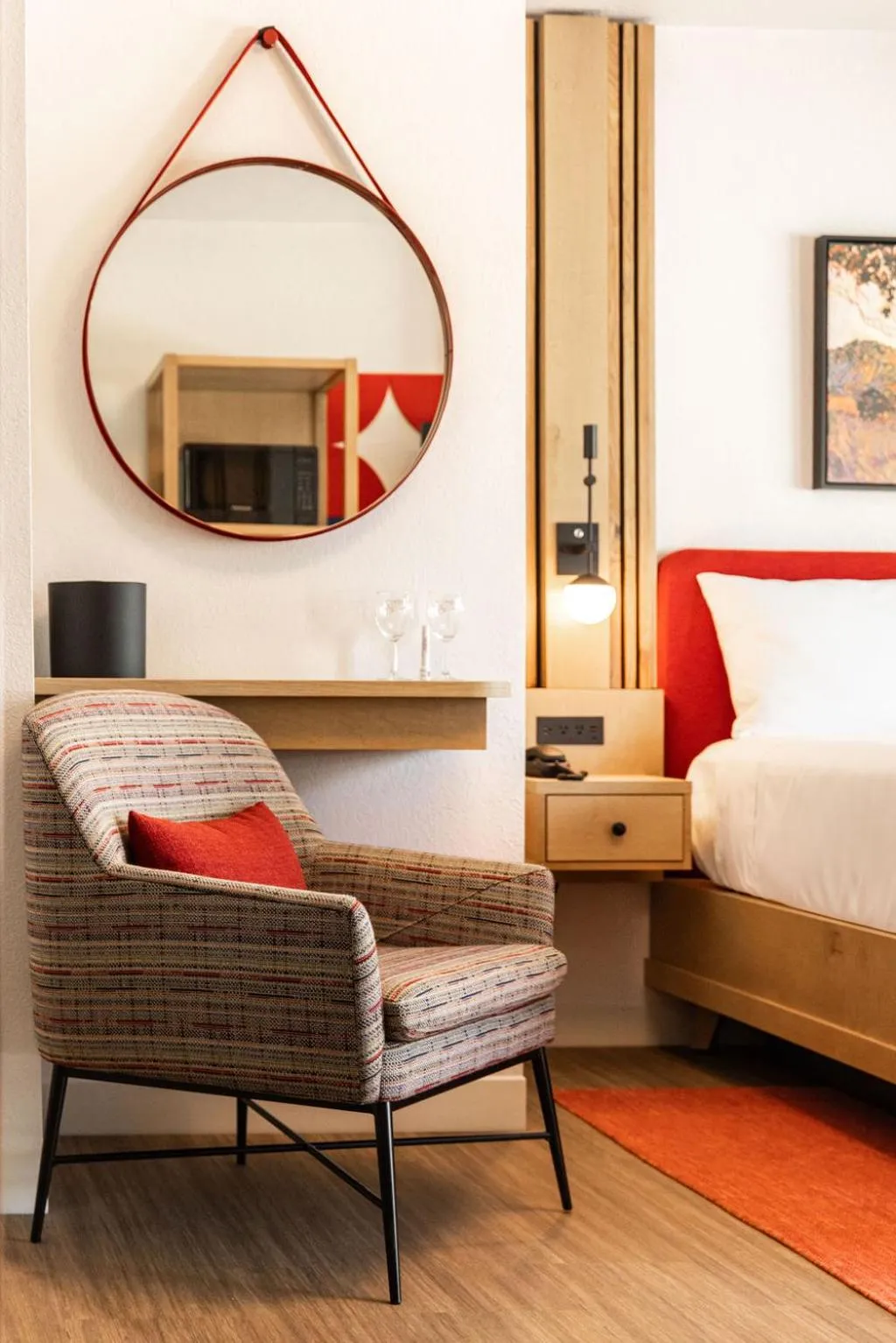 Bed in El Bonita Motel