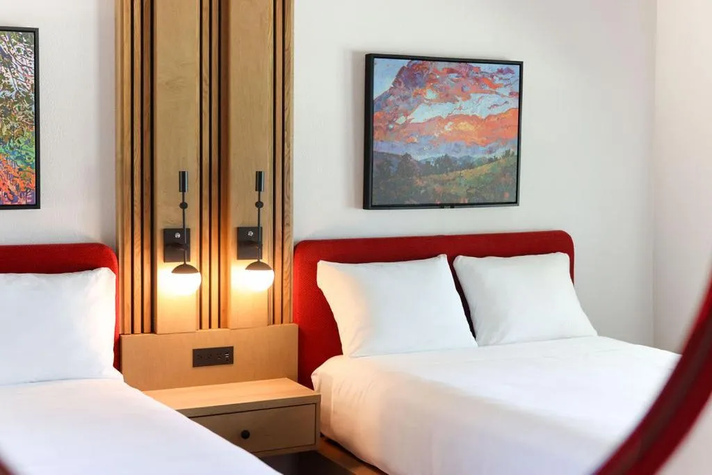 Bed in El Bonita Motel