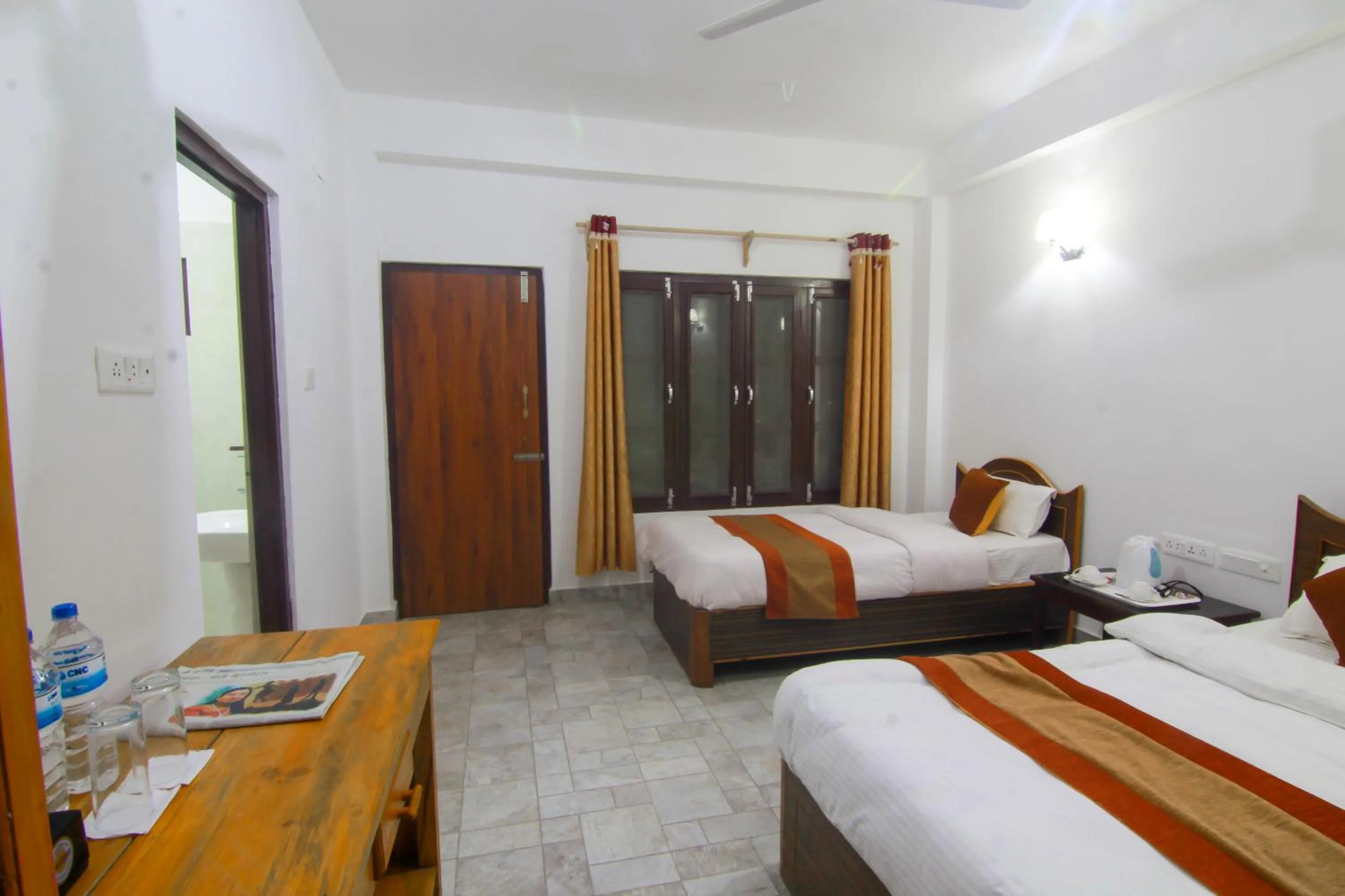 Photo of the whole room, Bed in Hotel Chitwan Park Village