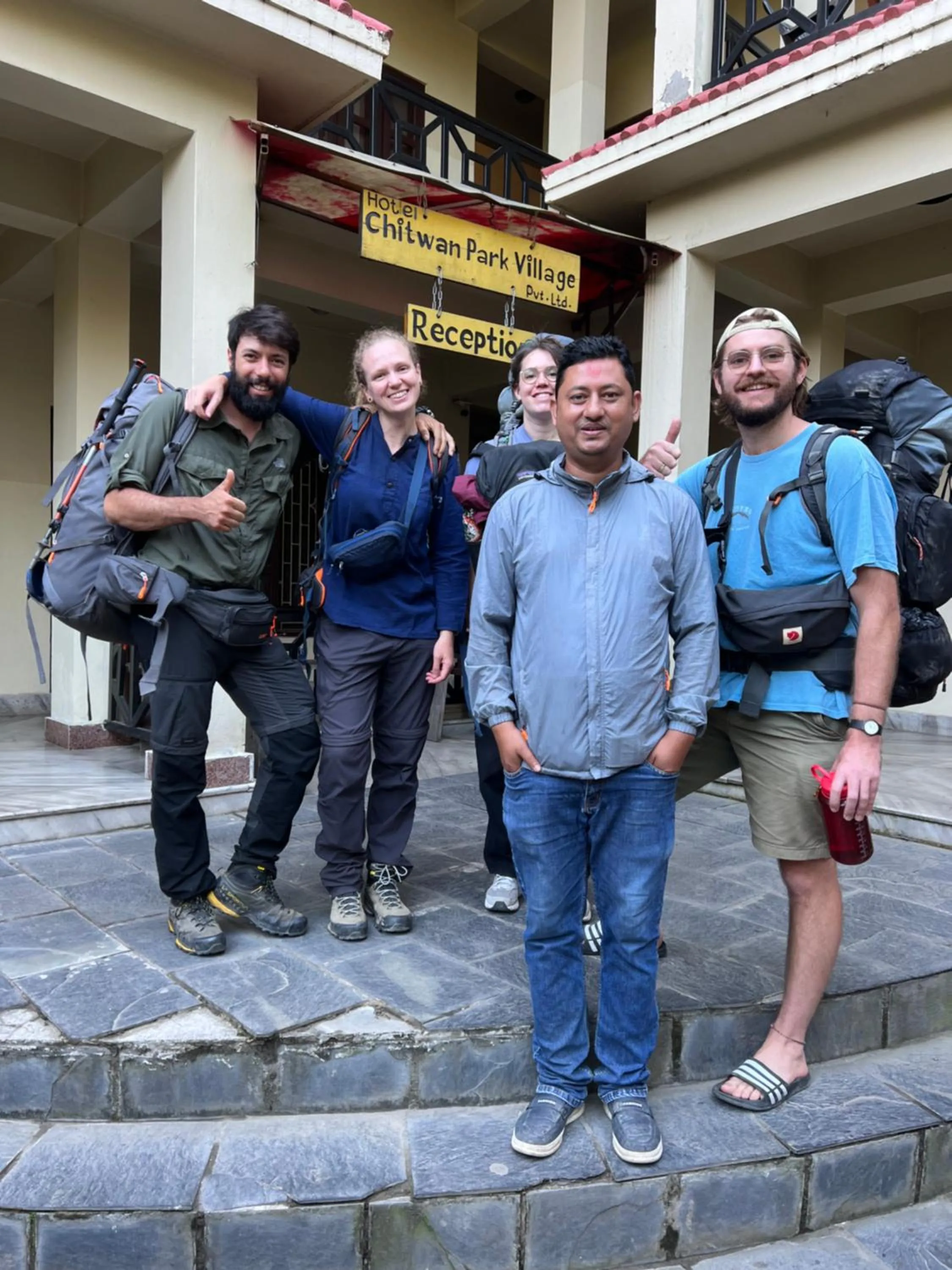 Property building in Hotel Chitwan Park Village