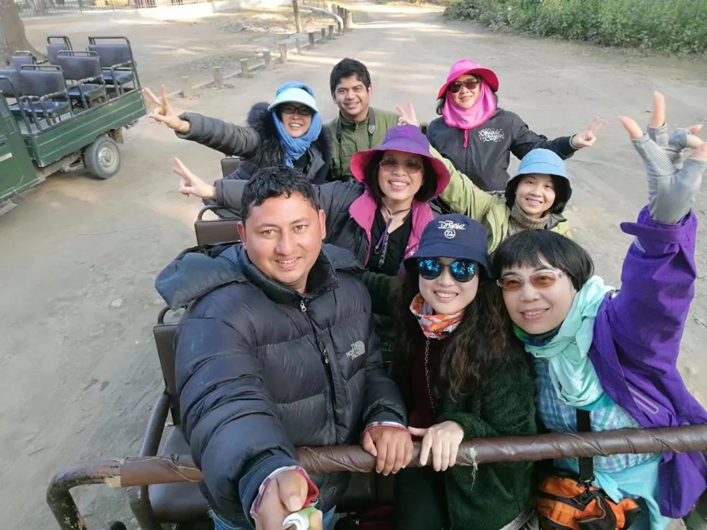 People in Hotel Chitwan Park Village