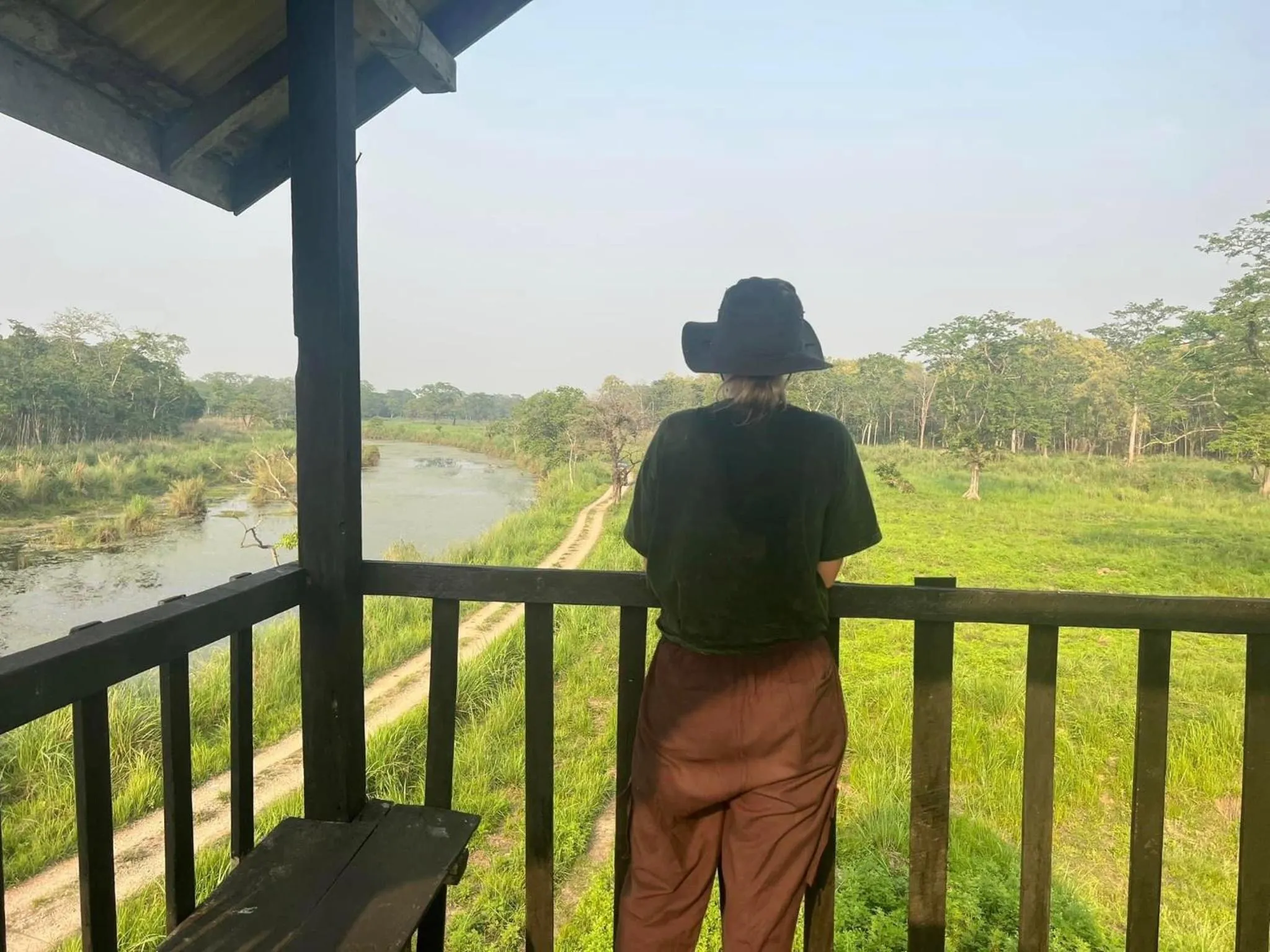 River view in Hotel Chitwan Park Village