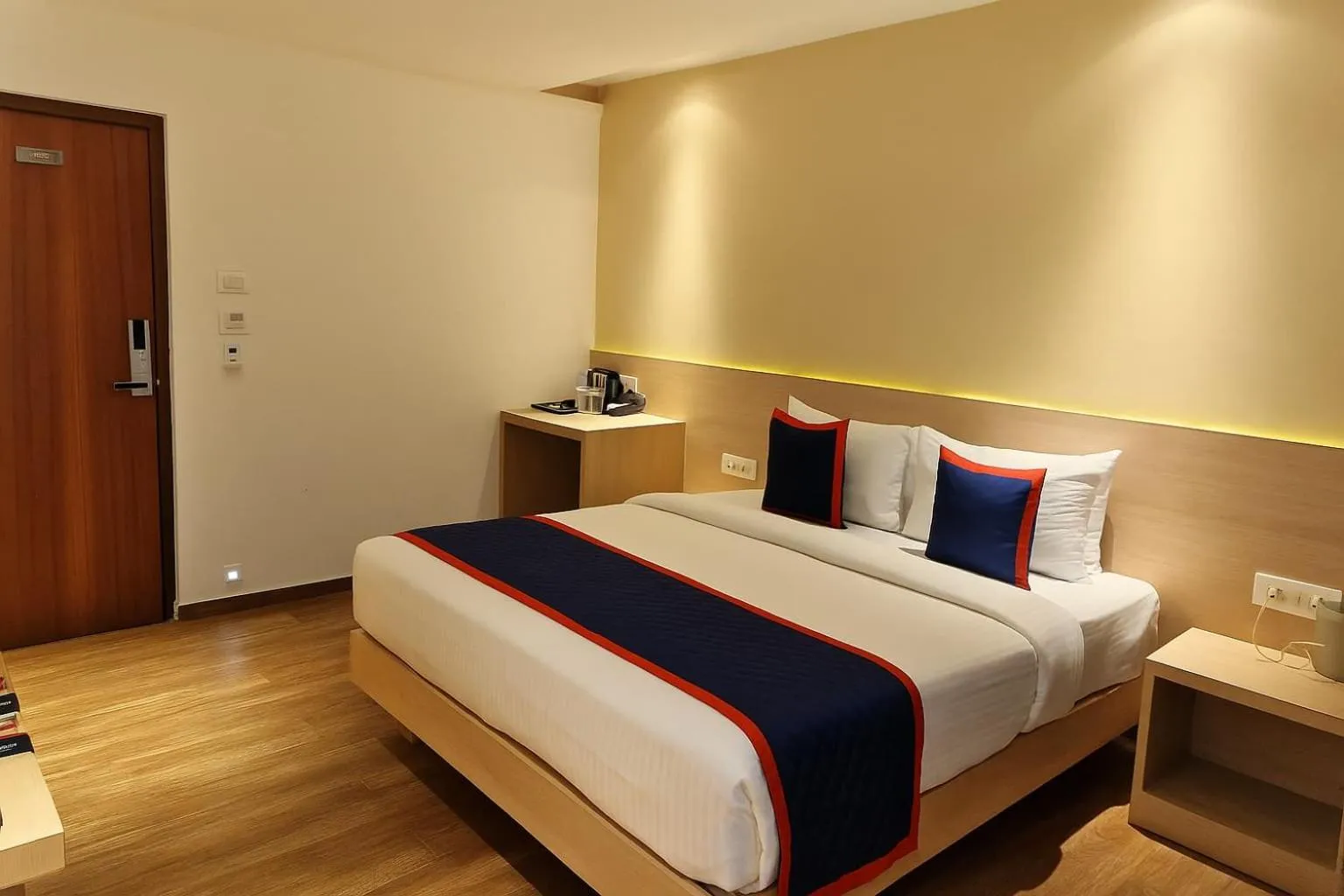 Bed in Zip By Spree Hotels Samudra Belgaum
