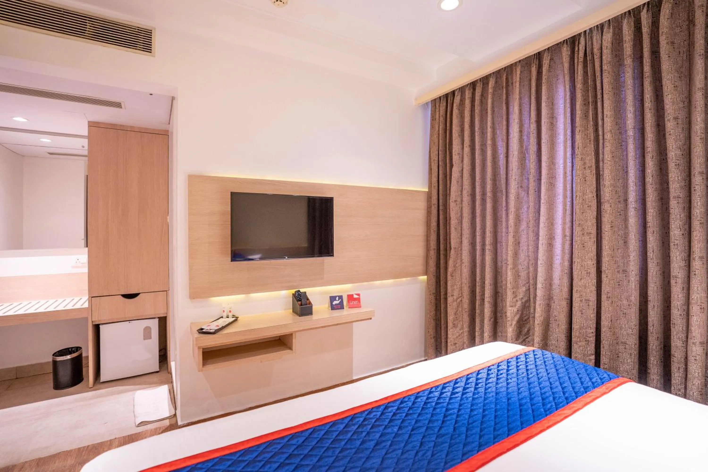 Bed in Zip By Spree Hotels Samudra Belgaum