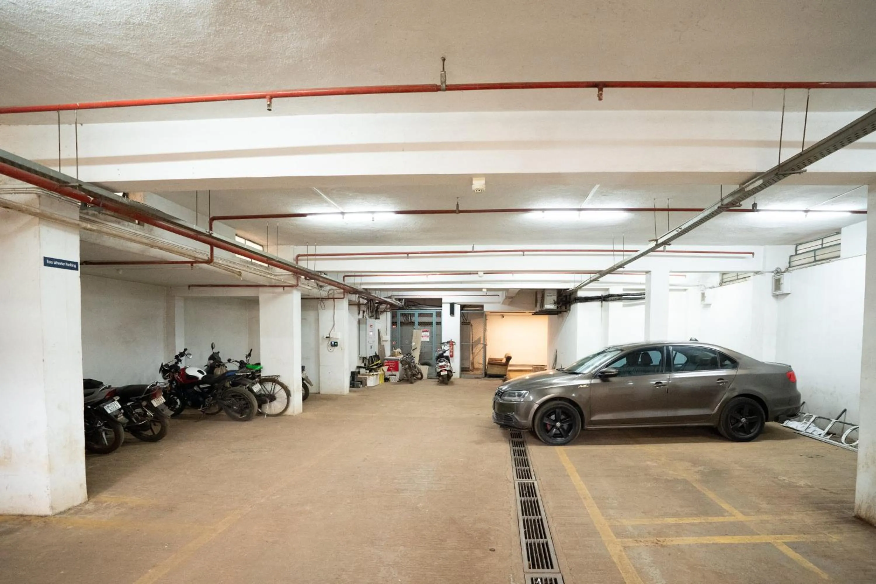 Parking in Zip By Spree Hotels Samudra Belgaum