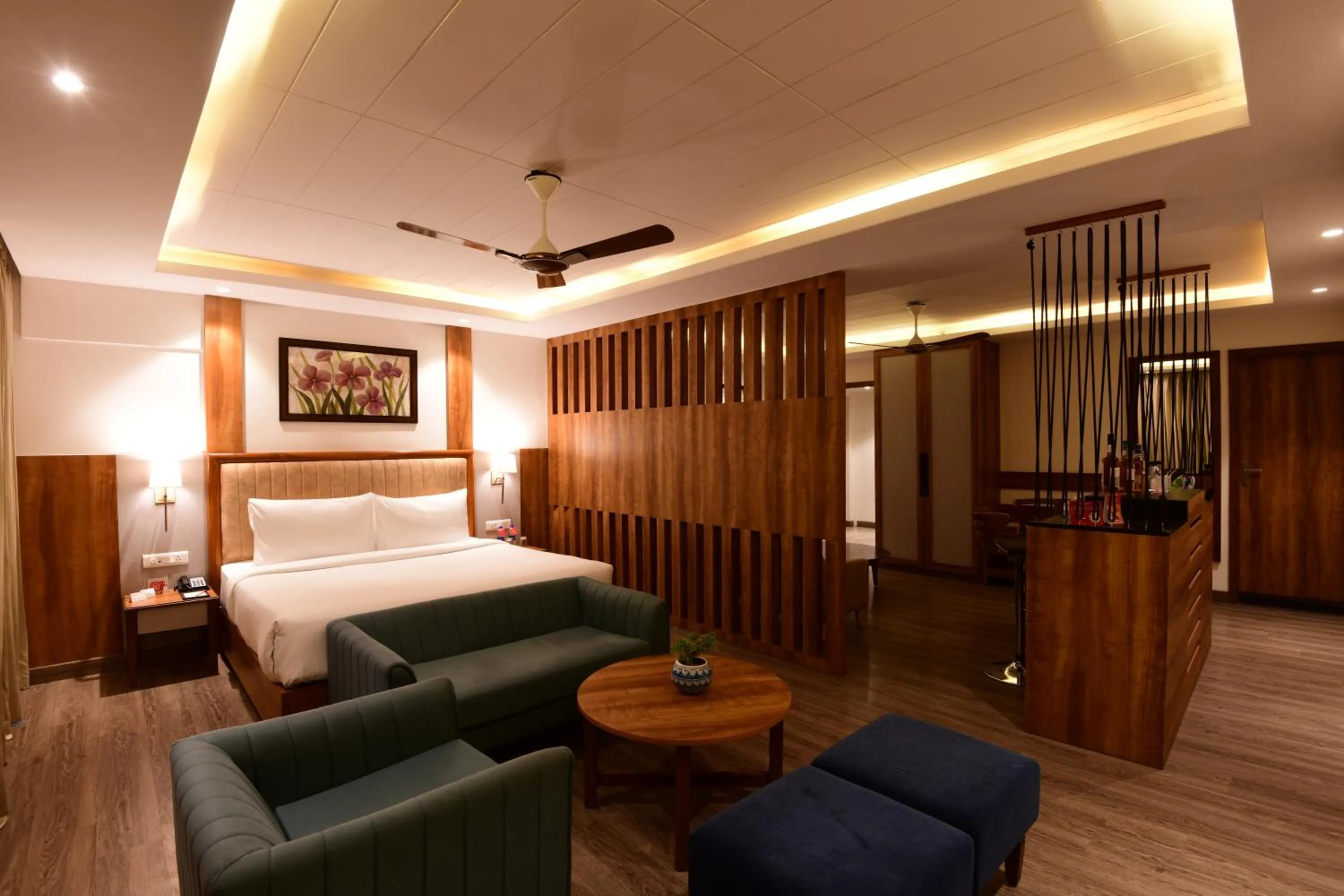 Bed in Ramada by Wyndham Kasauli
