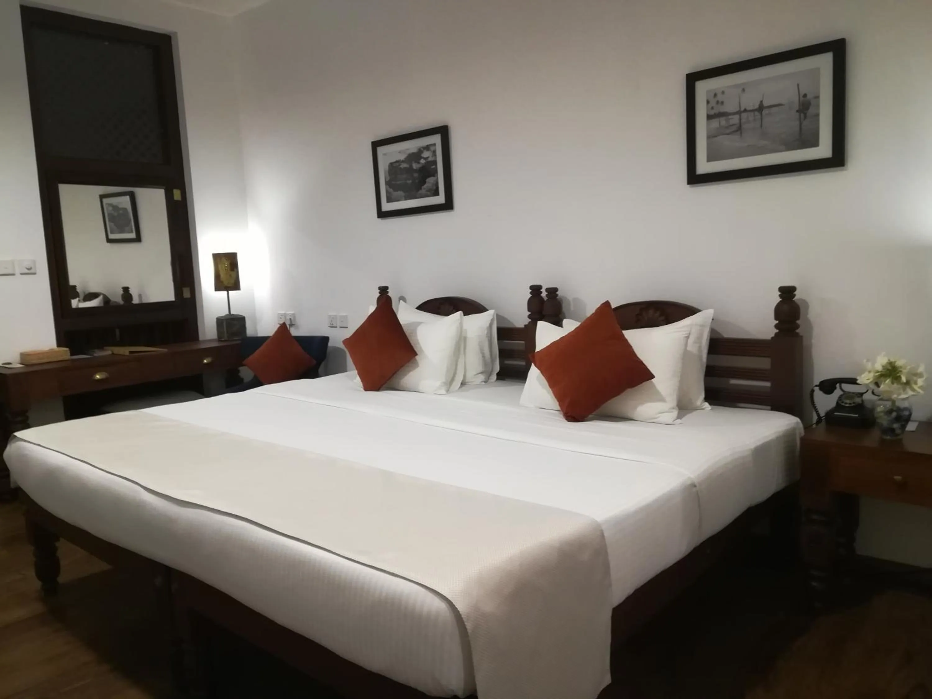 Bedroom, Bed in The Heritage Hotel Galle Fort