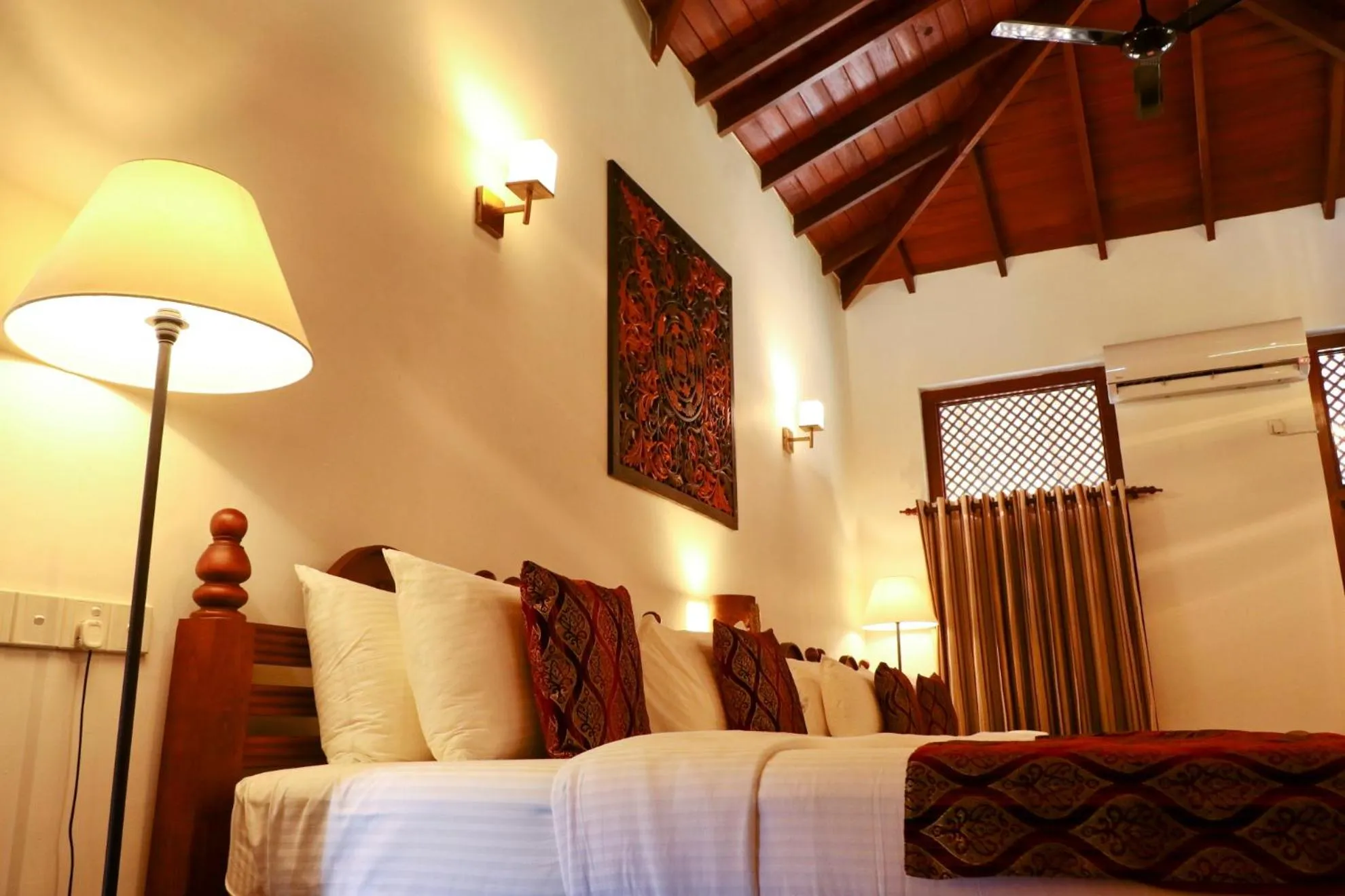 Bed in The Heritage Hotel Galle Fort