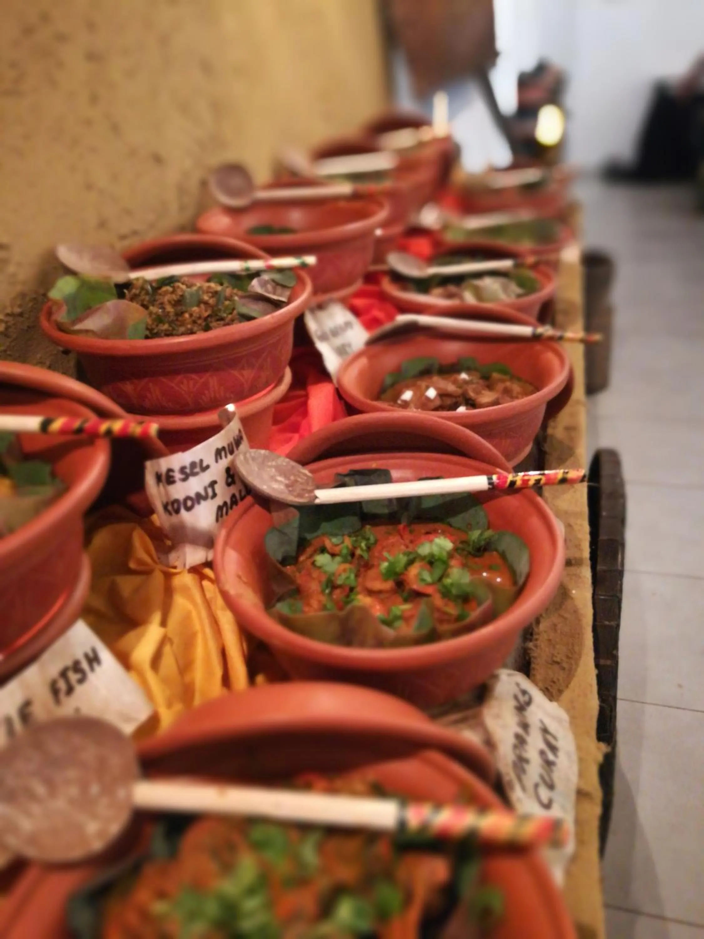 Dining area in The Heritage Hotel Galle Fort