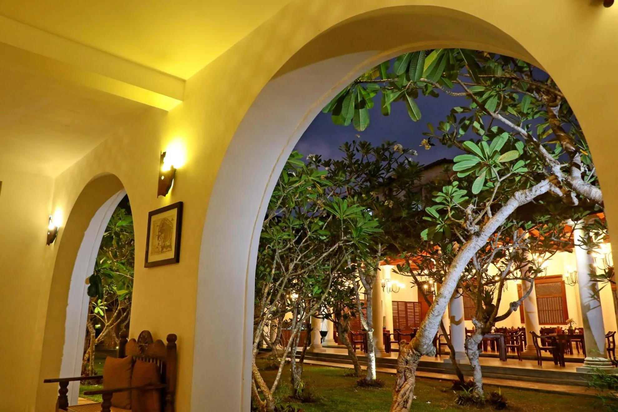 Patio in The Heritage Hotel Galle Fort