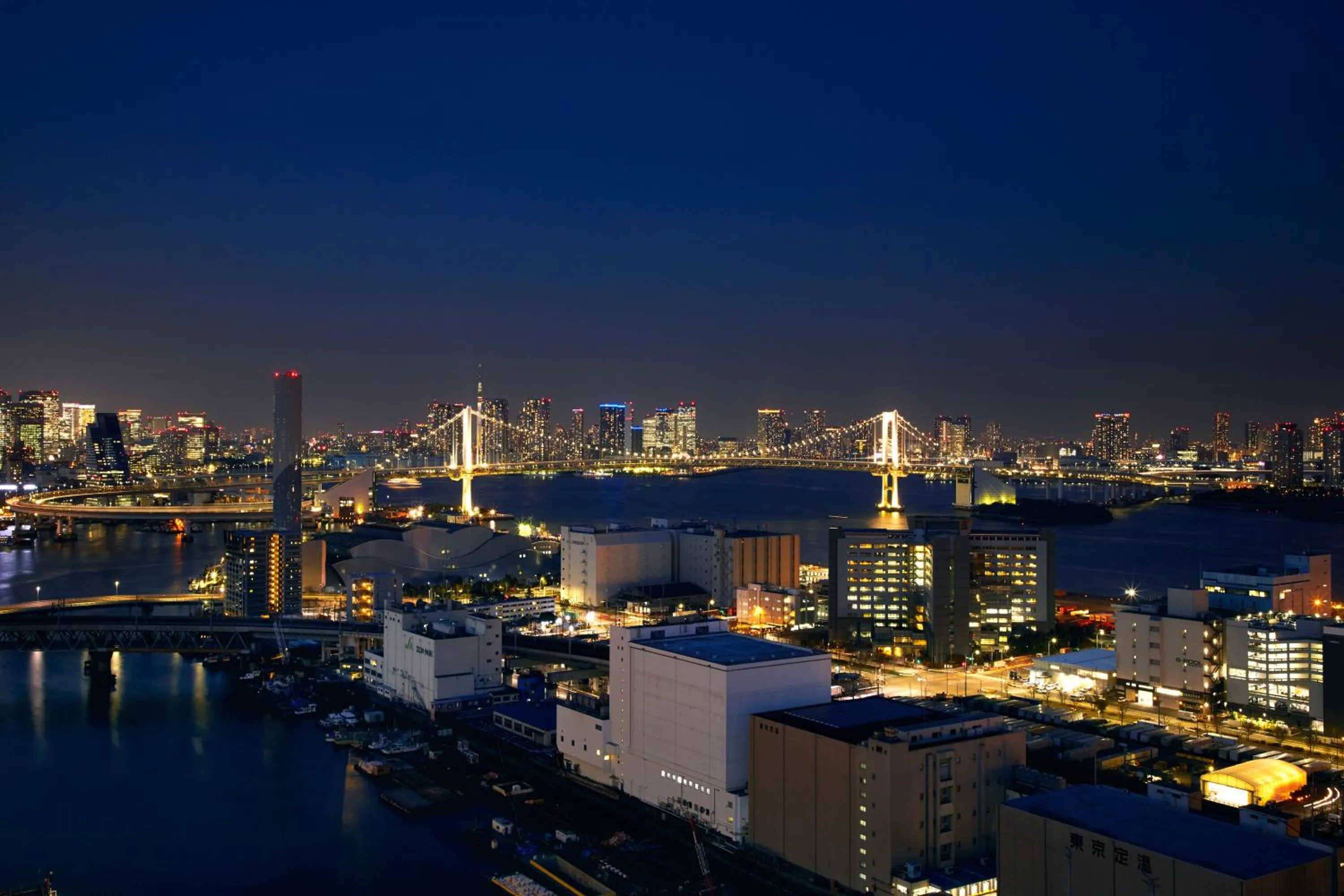 City view in Dai-ichi Hotel Tokyo Seafort