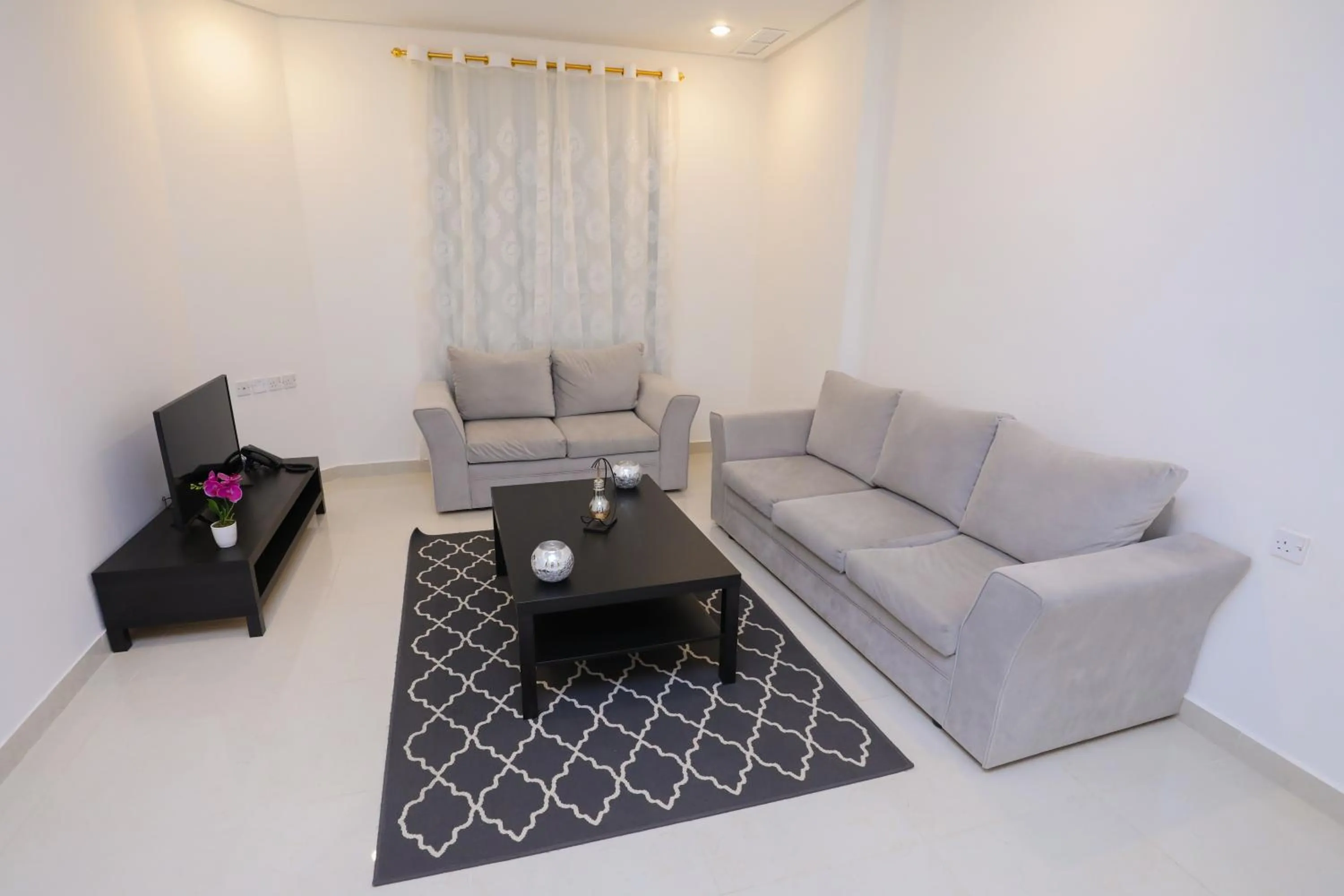 Living room, Seating Area in Magic Suite Al Mahboula