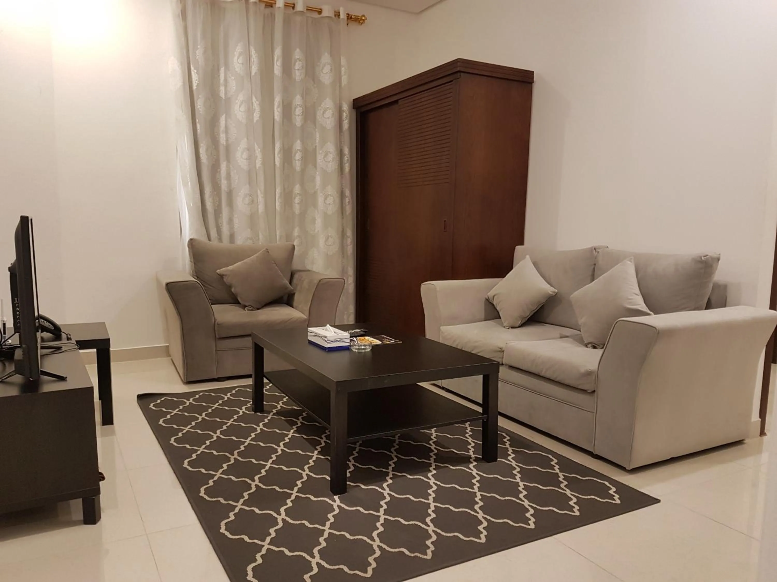 Living room, Seating Area in Magic Suite Al Mahboula