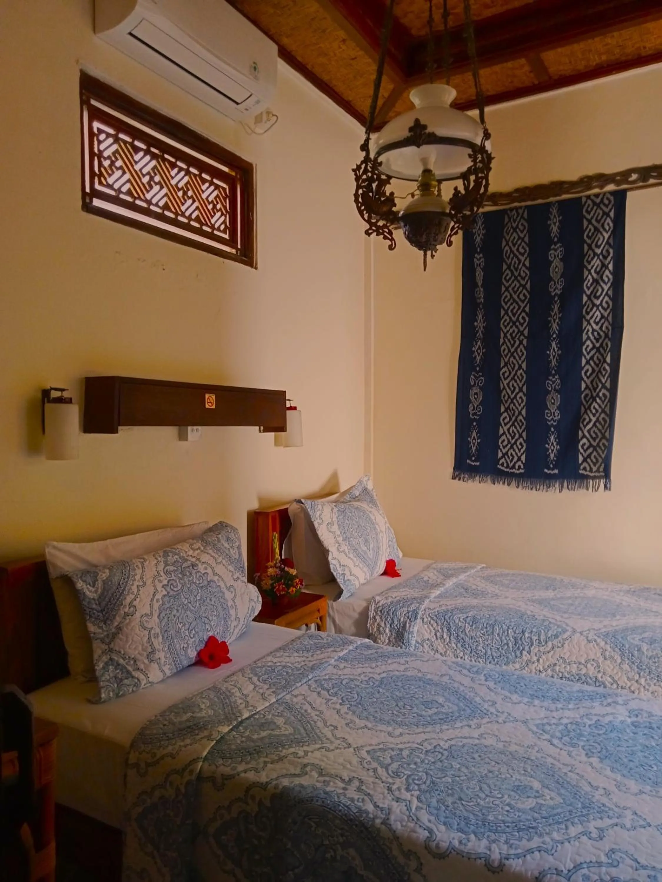 Bed in Lily Lane Villas