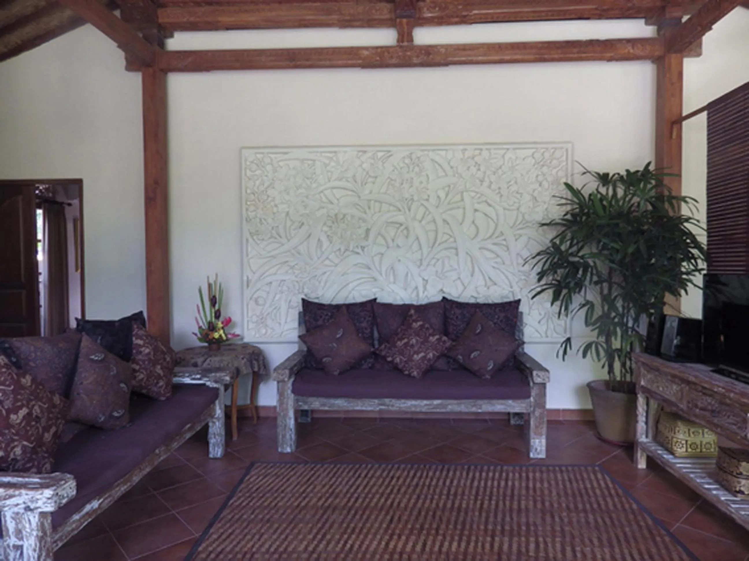 Living room in Lily Lane Villas