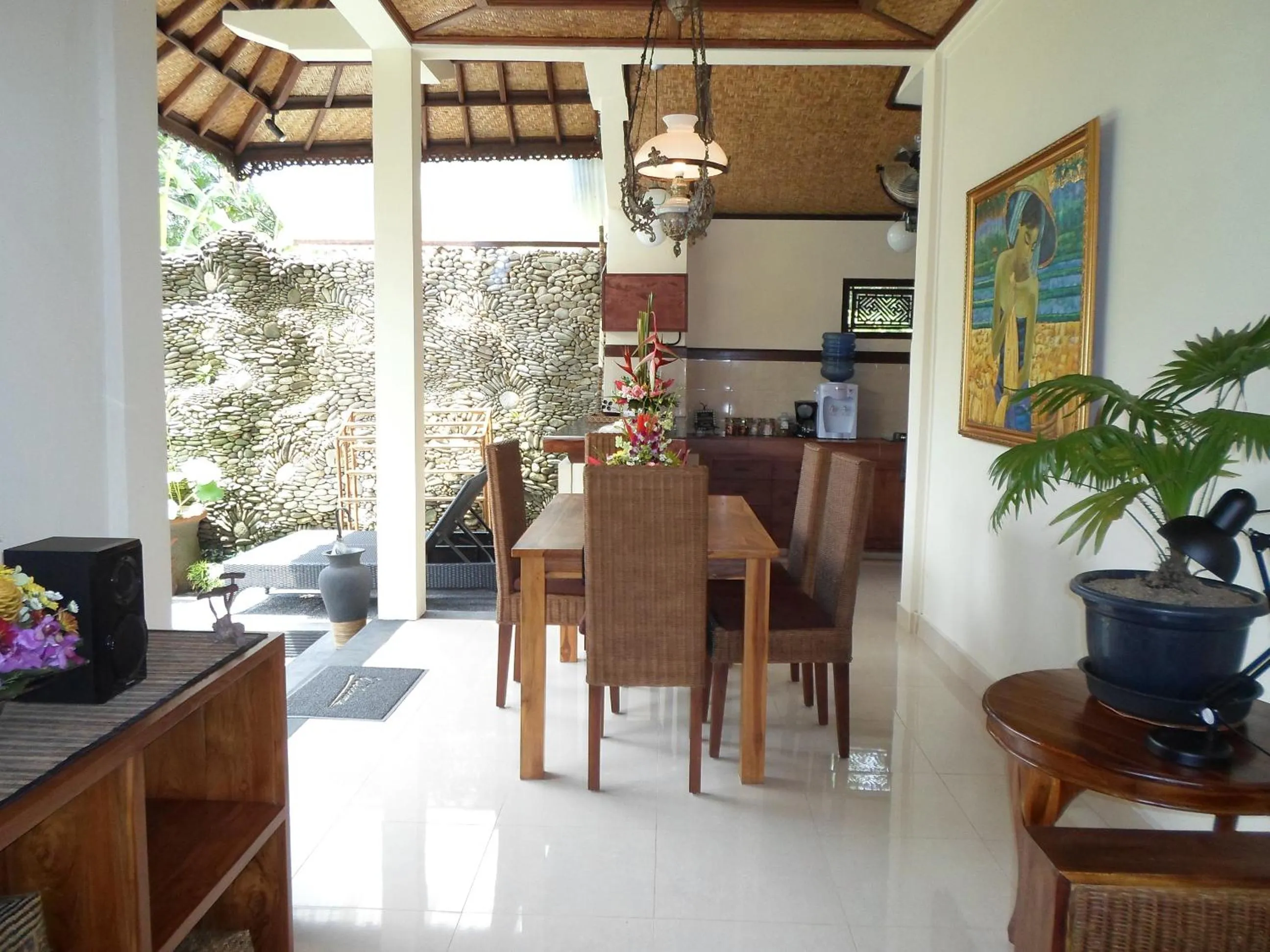 Living room in Lily Lane Villas