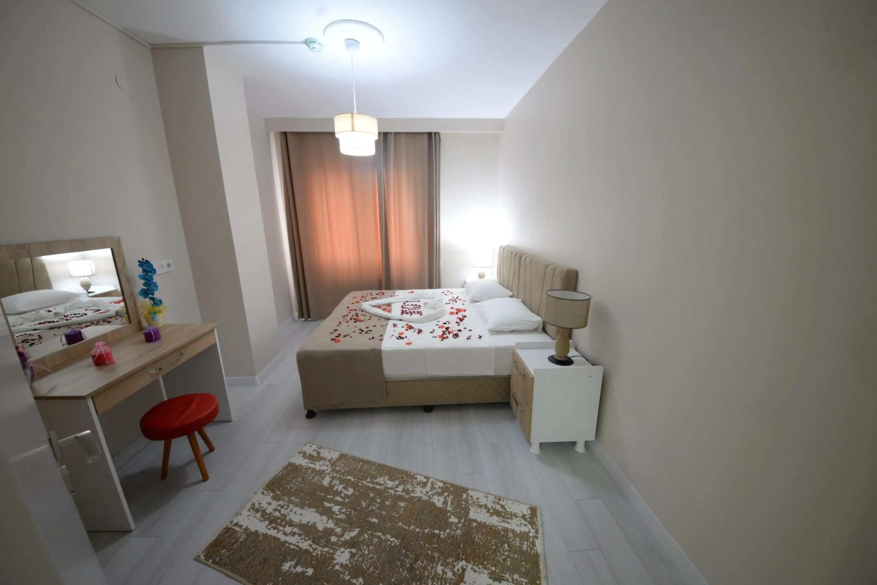 Bed in city59 Suit Otel