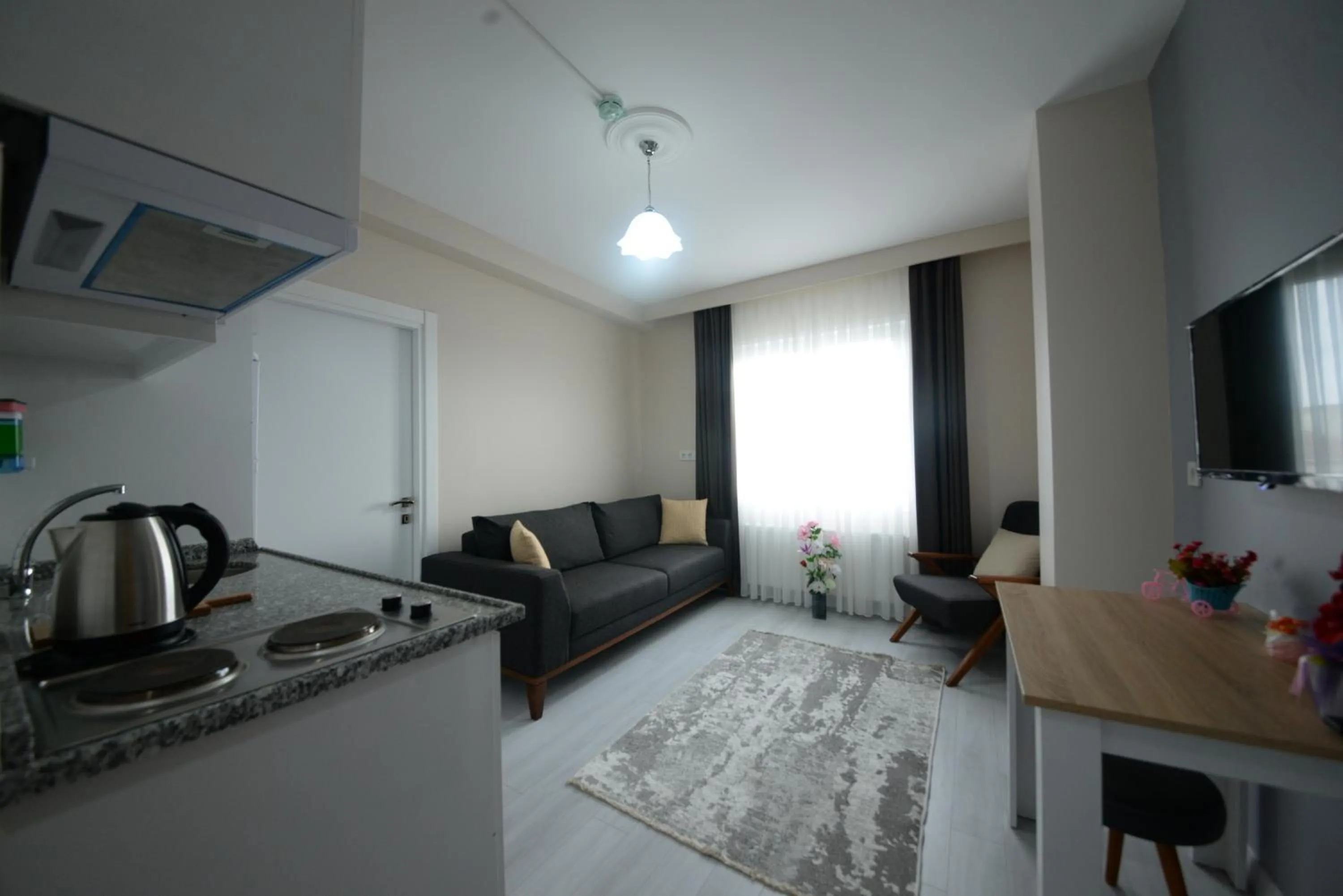 Kitchen or kitchenette in city59 Suit Otel