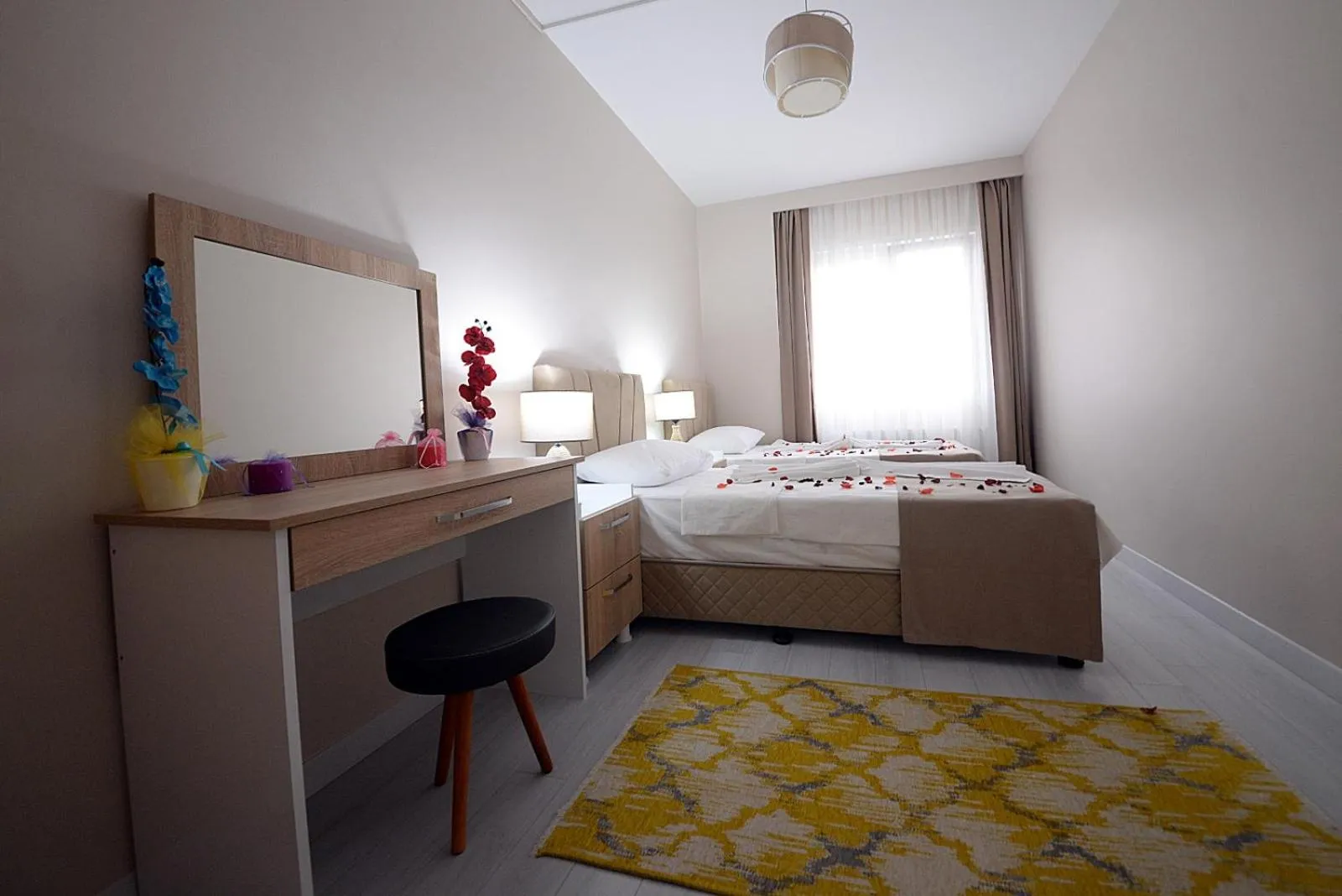 Bed in city59 Suit Otel