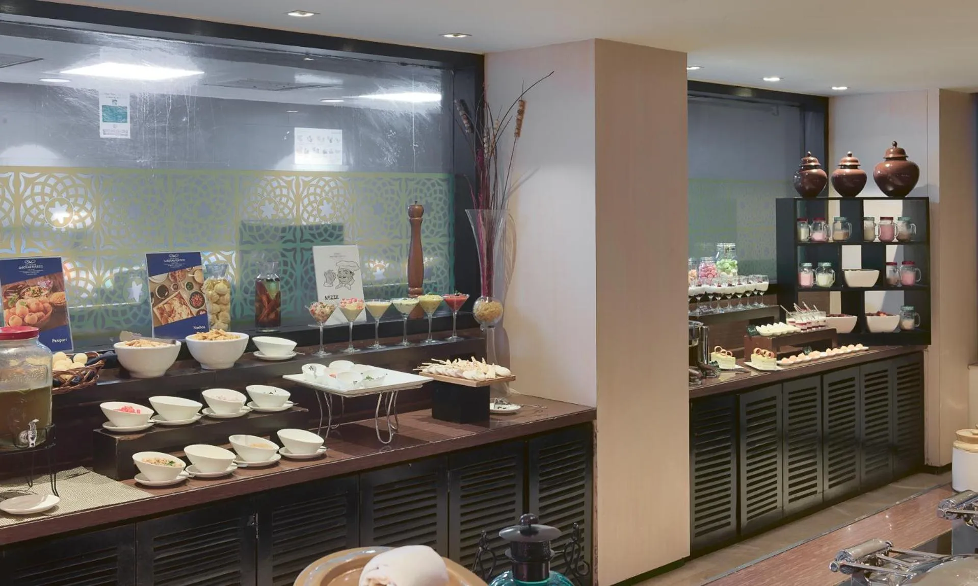 Breakfast in Davanam Sarovar Portico Suites